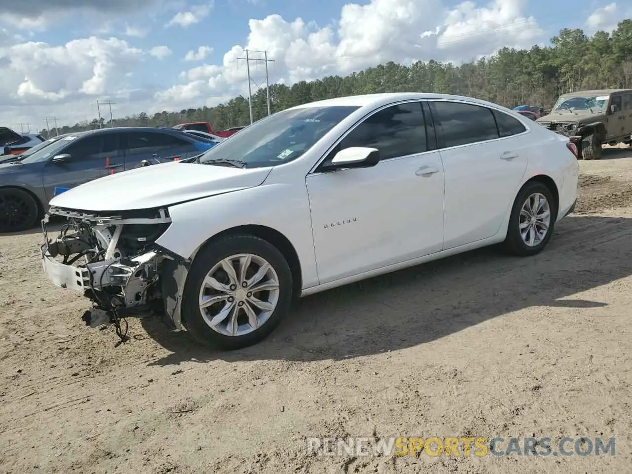 1 fotografías del automóvil dañado 1G1ZD5ST0LF102179 CHEVROLET MALIBU 2020