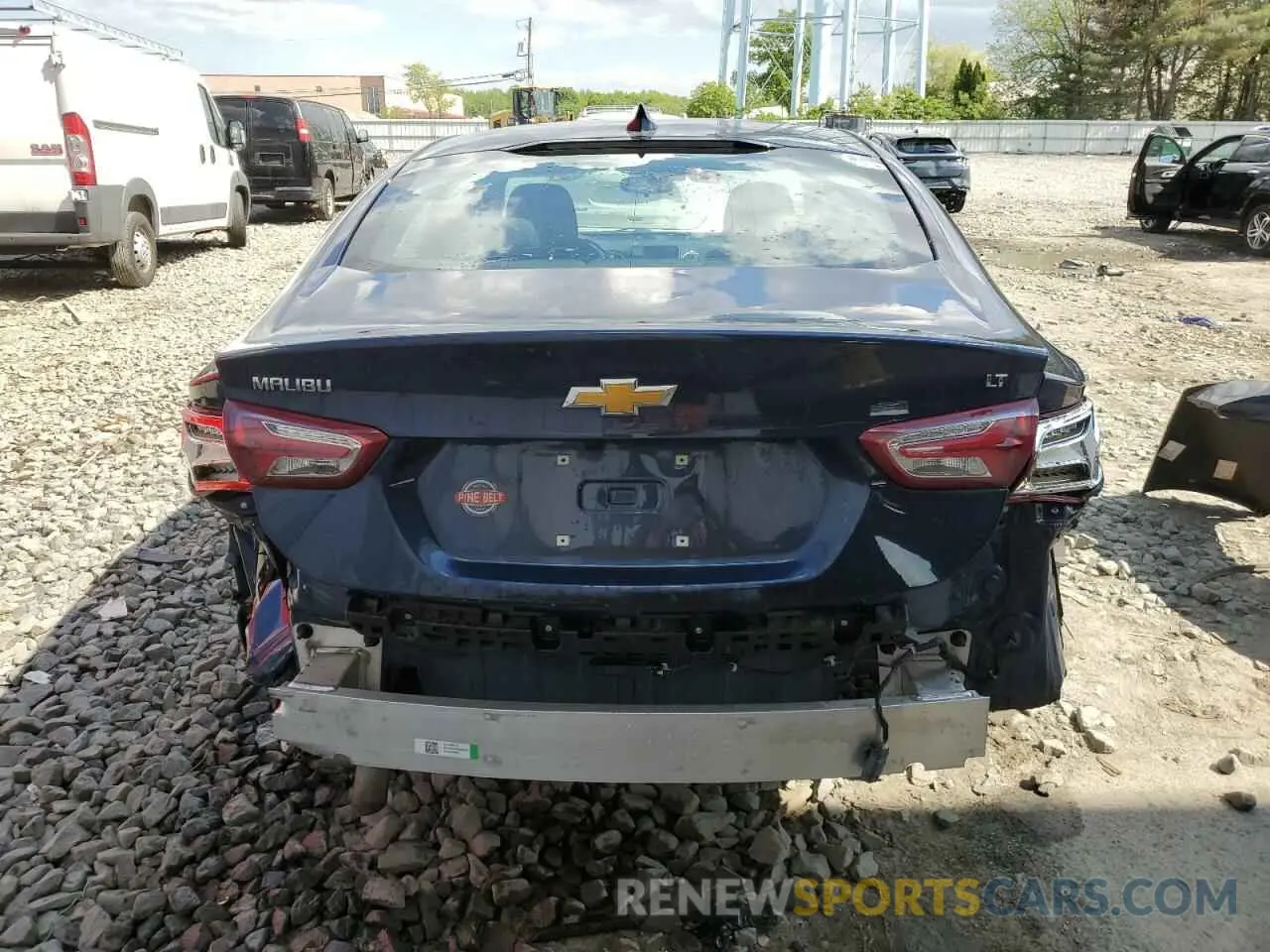6 fotografías del automóvil dañado 1G1ZD5ST0LF138275 CHEVROLET MALIBU 2020