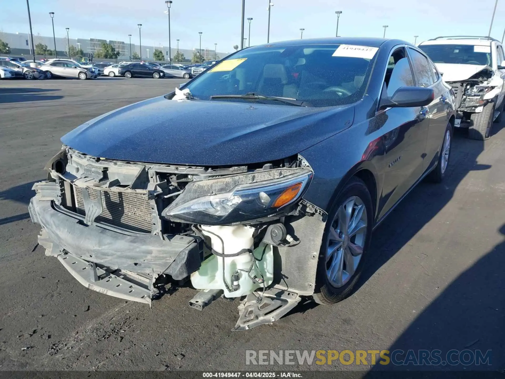 2 fotografías del automóvil dañado 1G1ZD5ST1LF051534 CHEVROLET MALIBU 2020