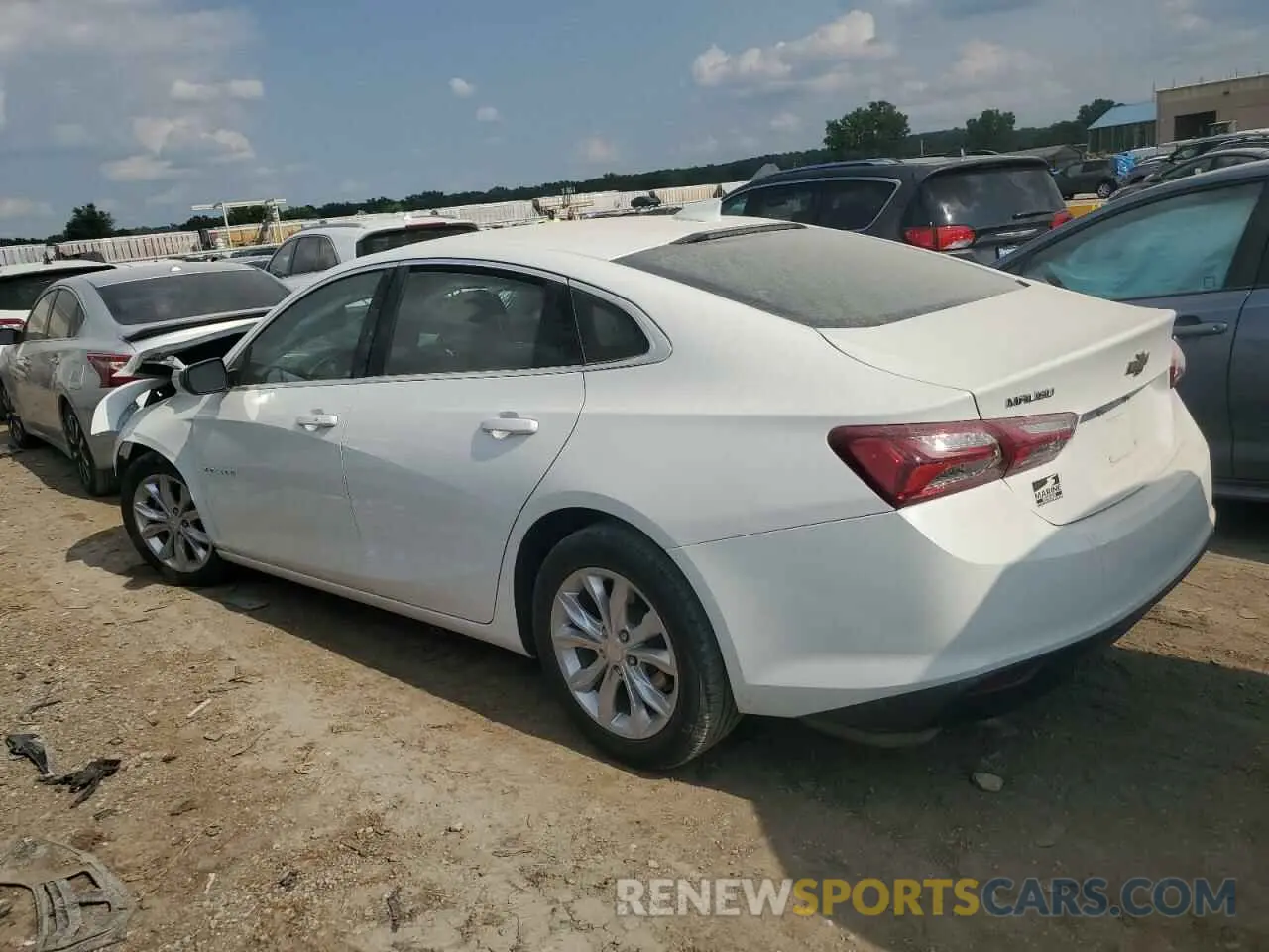 2 fotografías del automóvil dañado 1G1ZD5ST1LF052540 CHEVROLET MALIBU 2020