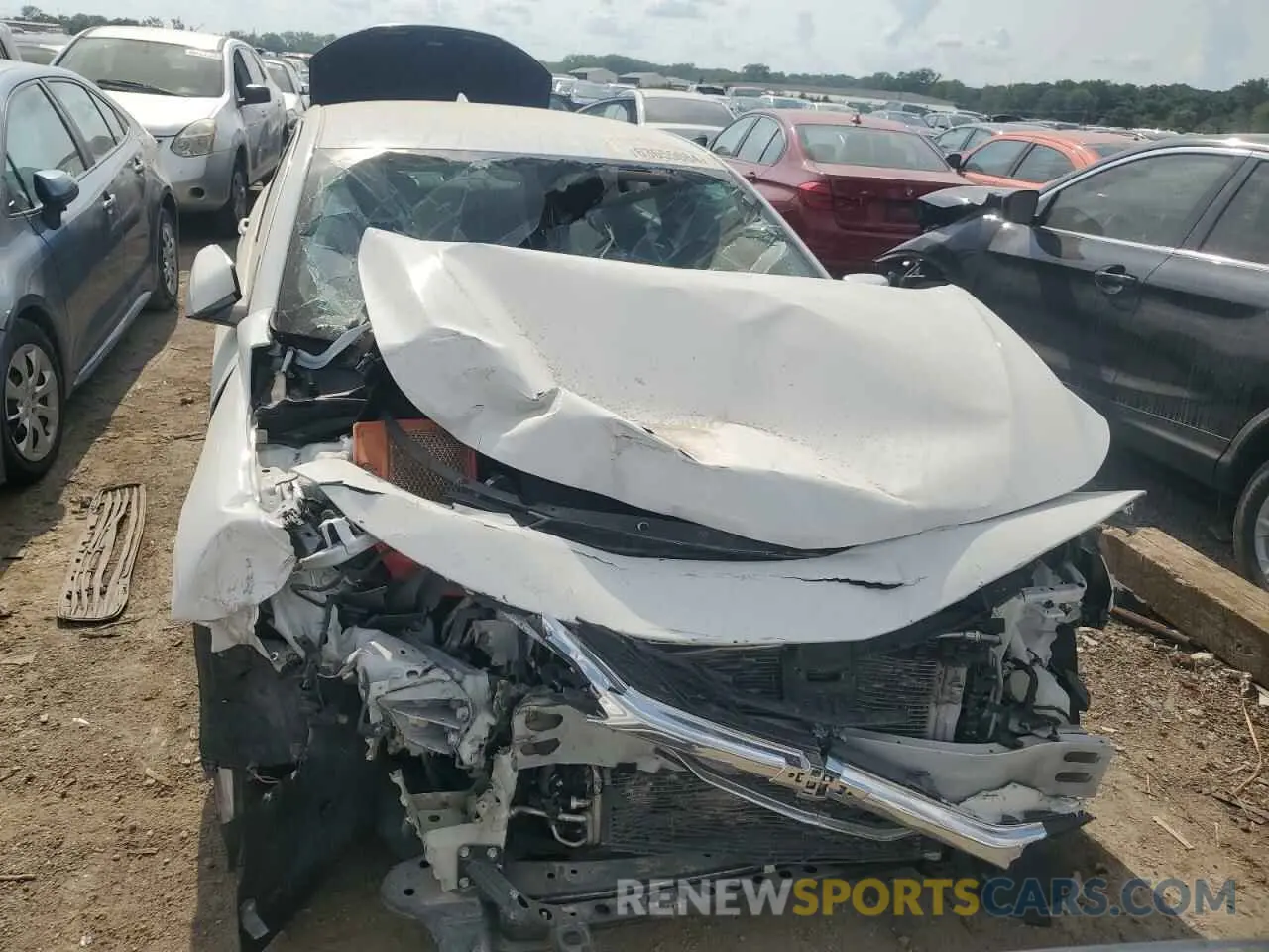 5 fotografías del automóvil dañado 1G1ZD5ST1LF052540 CHEVROLET MALIBU 2020