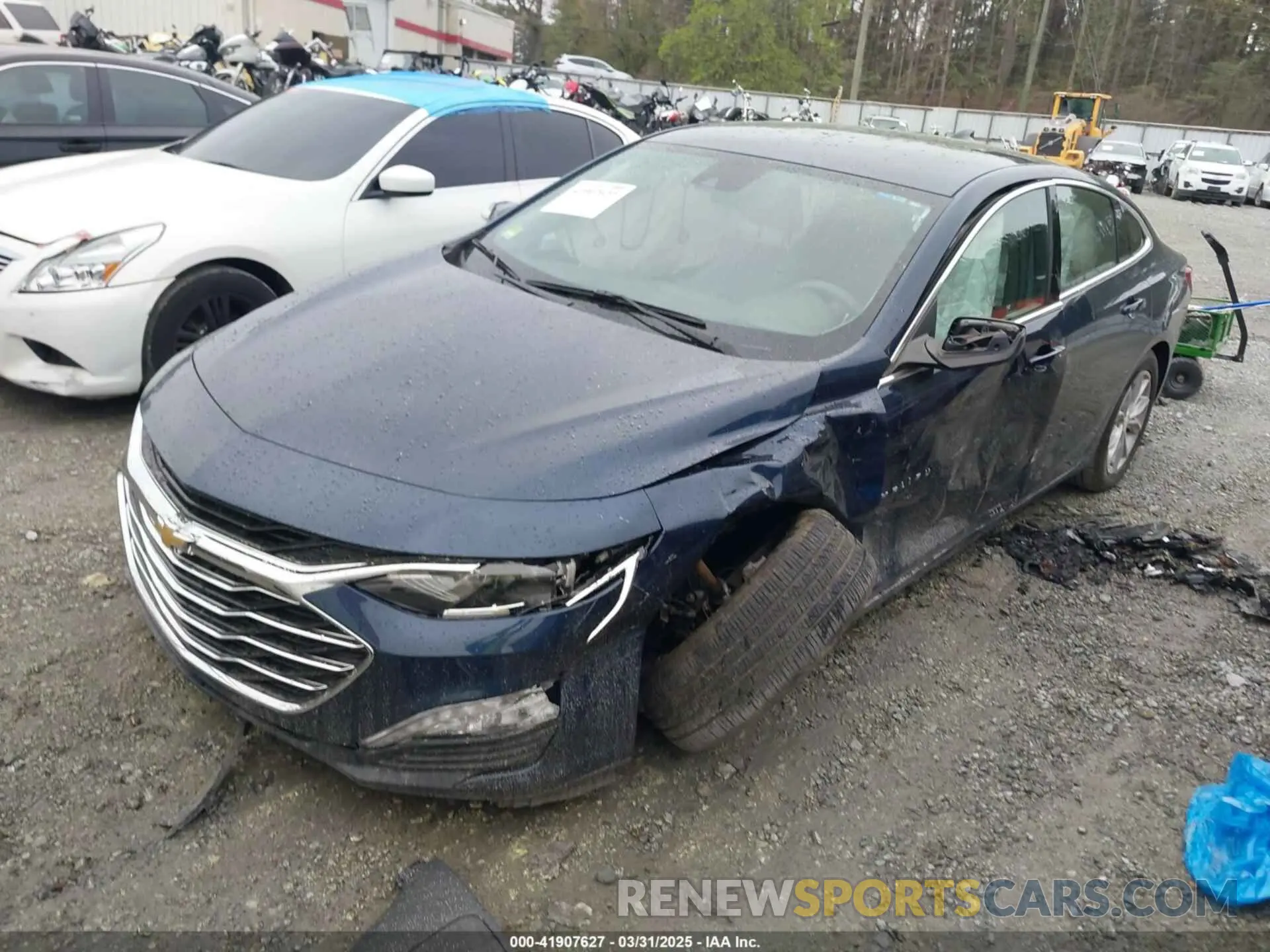 2 fotografías del automóvil dañado 1G1ZD5ST1LF062680 CHEVROLET MALIBU 2020