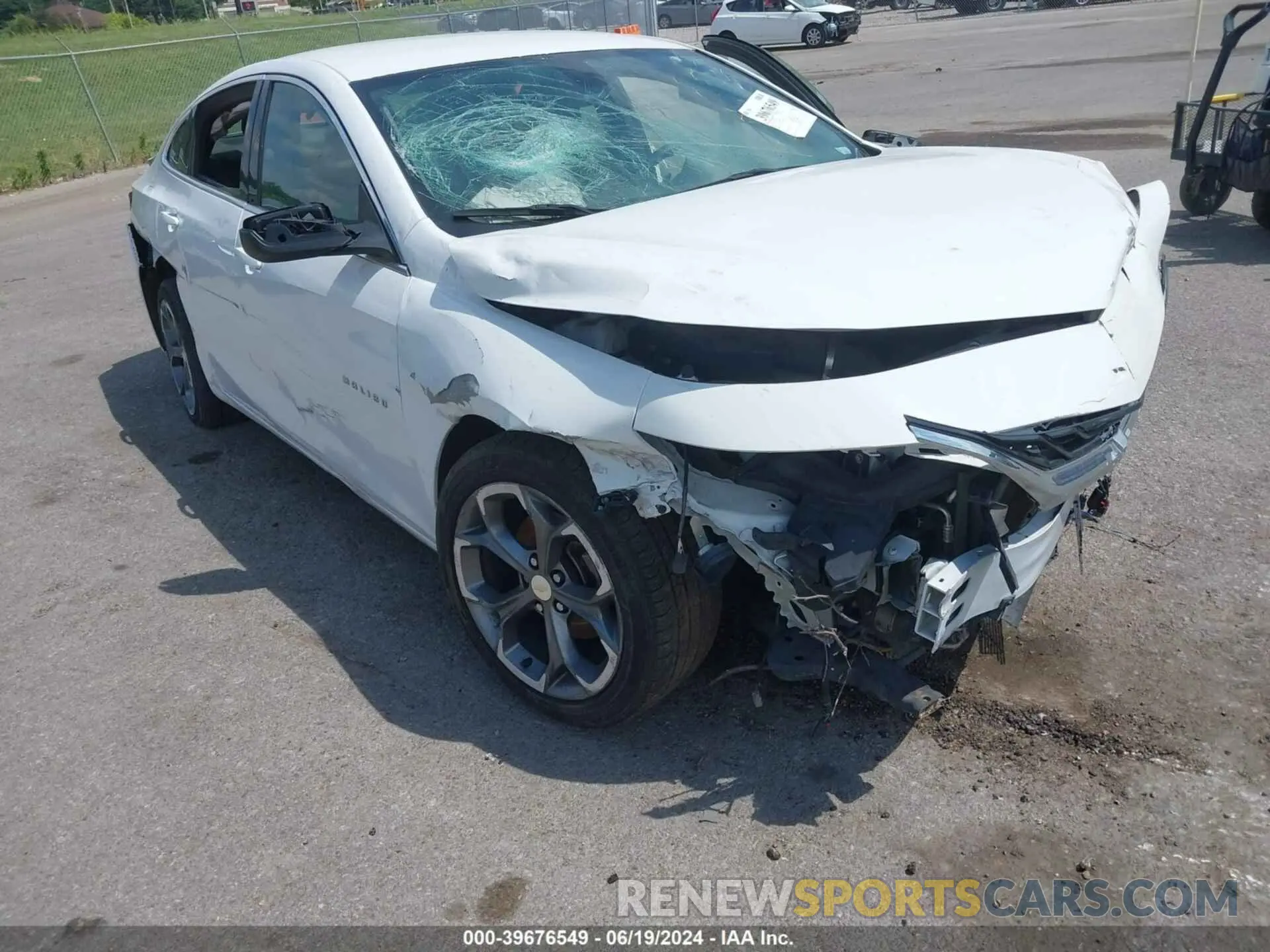 18 fotografías del automóvil dañado 1G1ZD5ST1LF108024 CHEVROLET MALIBU 2020