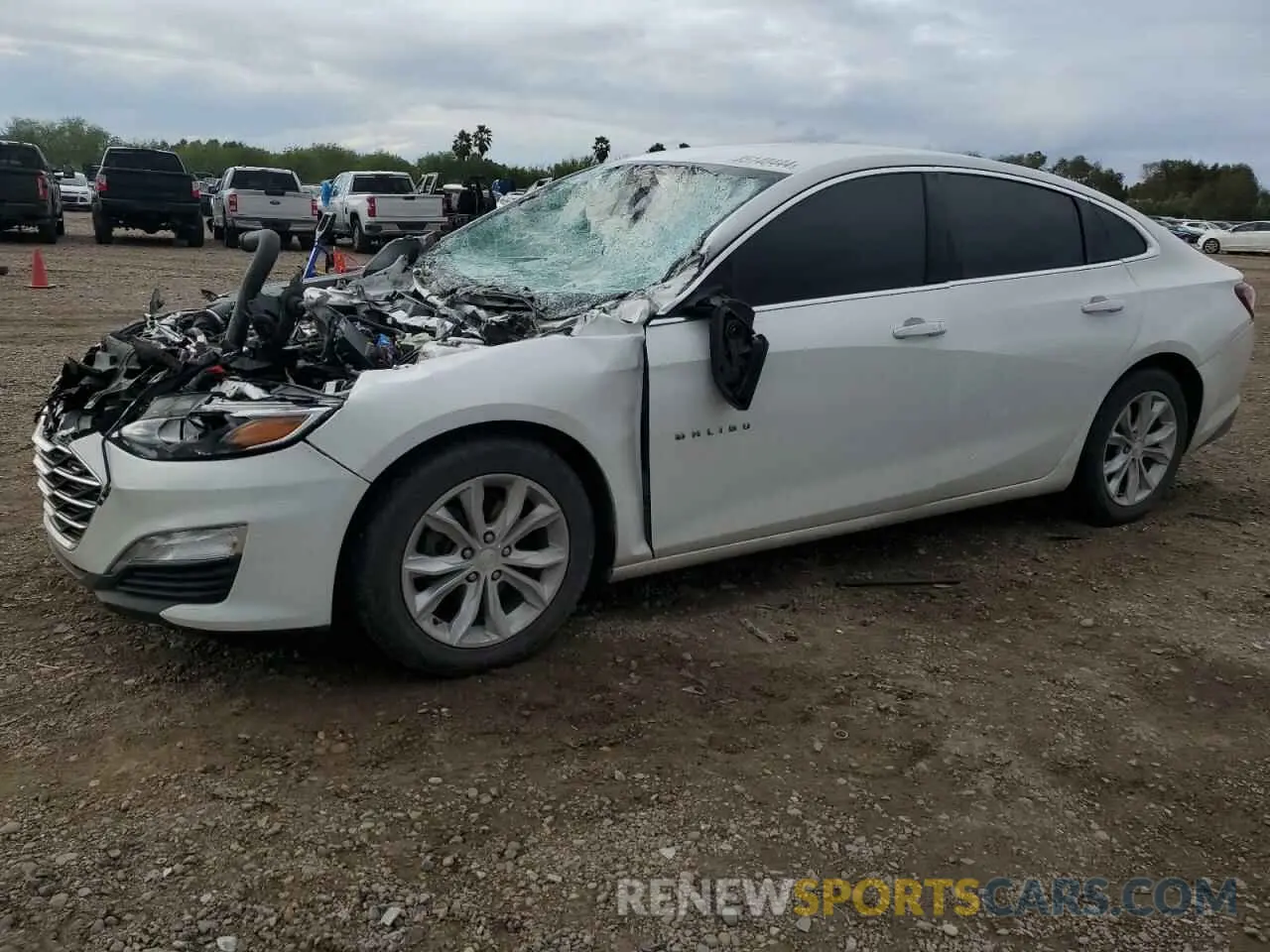 1 fotografías del automóvil dañado 1G1ZD5ST1LF124725 CHEVROLET MALIBU 2020