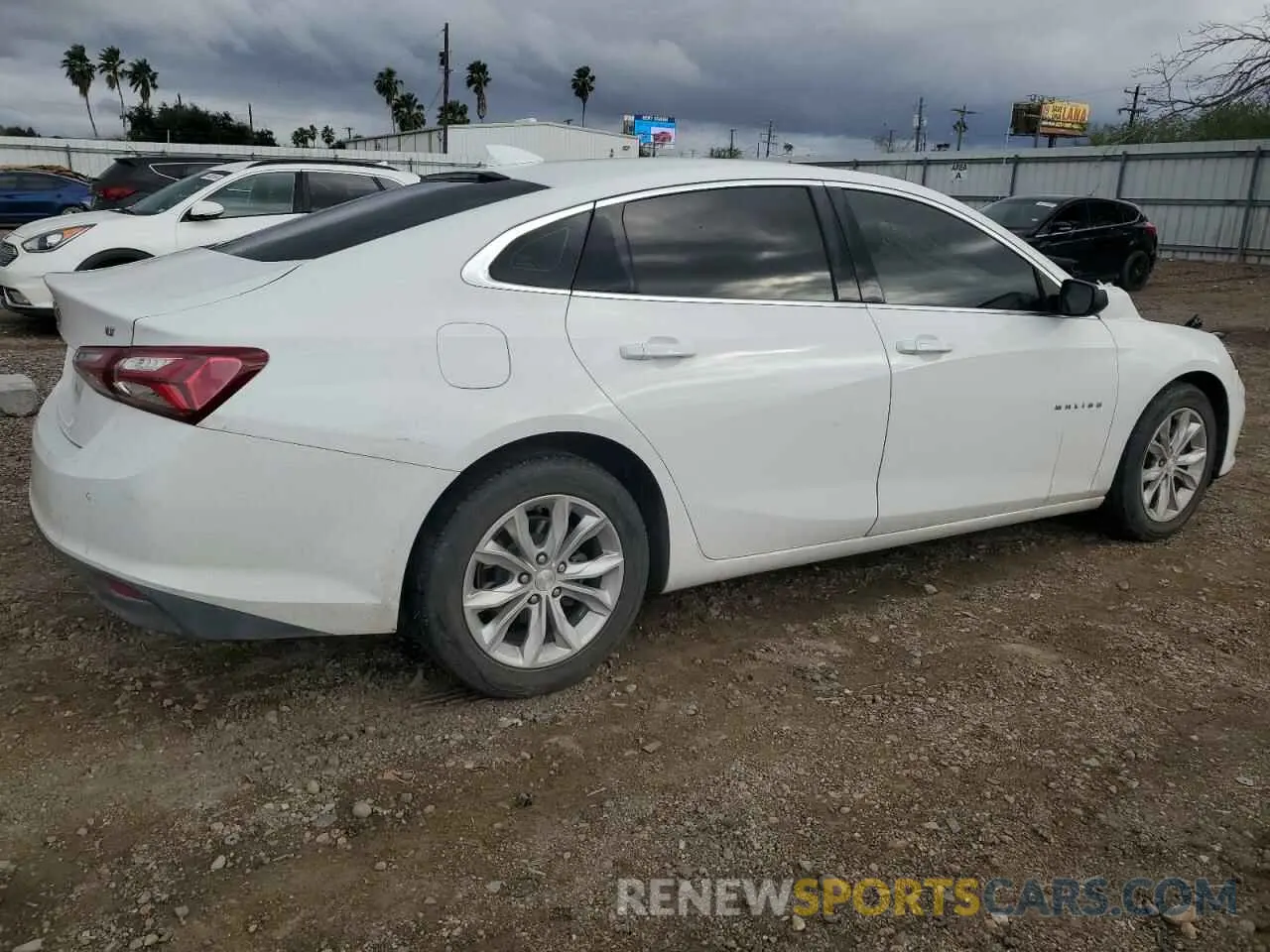 3 fotografías del automóvil dañado 1G1ZD5ST1LF124725 CHEVROLET MALIBU 2020