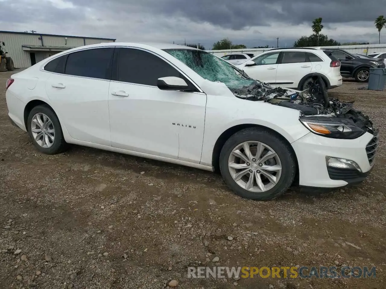 4 fotografías del automóvil dañado 1G1ZD5ST1LF124725 CHEVROLET MALIBU 2020