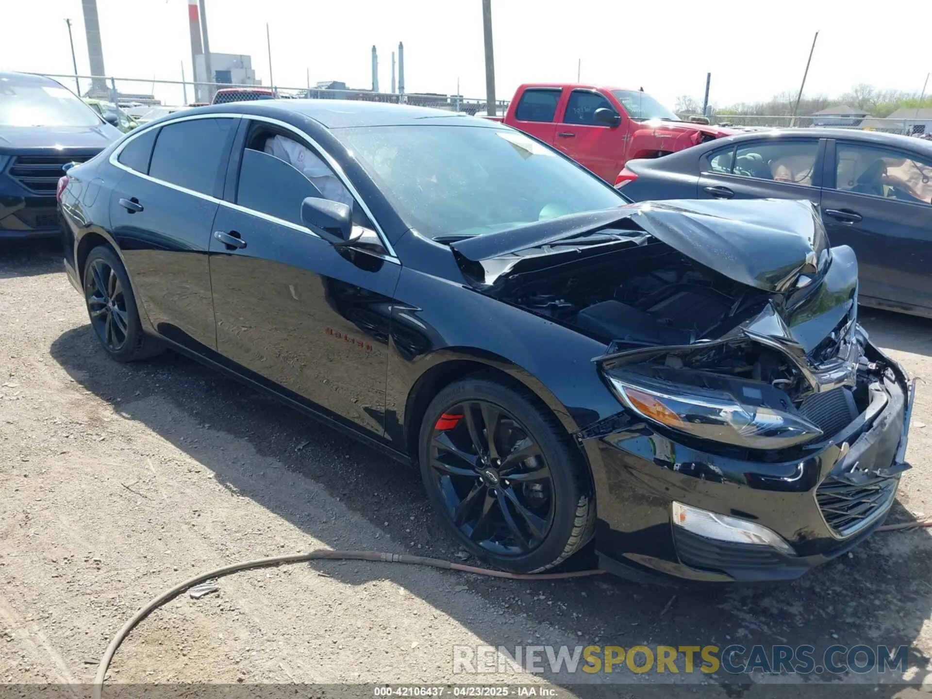 1 fotografías del automóvil dañado 1G1ZD5ST1LF155263 CHEVROLET MALIBU 2020