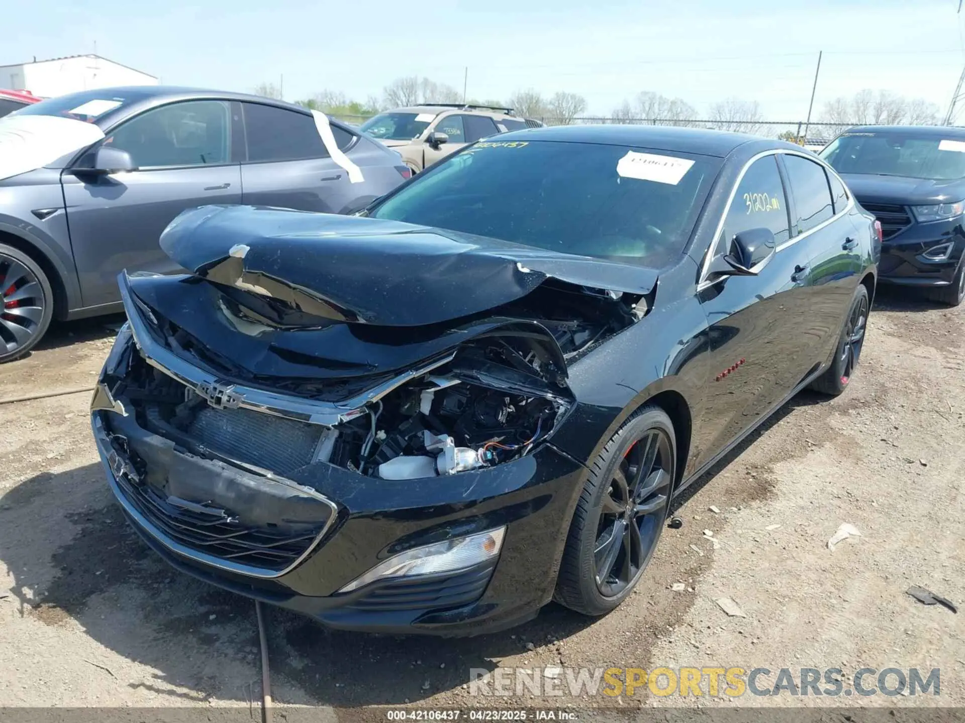 6 fotografías del automóvil dañado 1G1ZD5ST1LF155263 CHEVROLET MALIBU 2020
