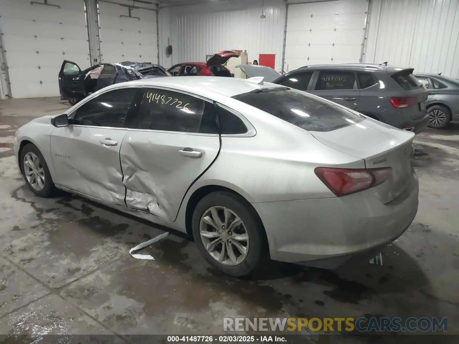 3 fotografías del automóvil dañado 1G1ZD5ST2LF056791 CHEVROLET MALIBU 2020