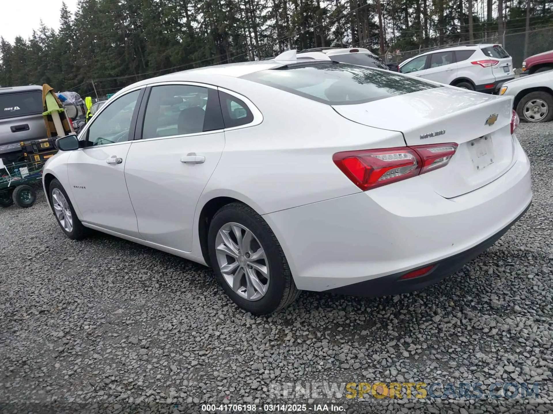 3 fotografías del automóvil dañado 1G1ZD5ST2LF067659 CHEVROLET MALIBU 2020