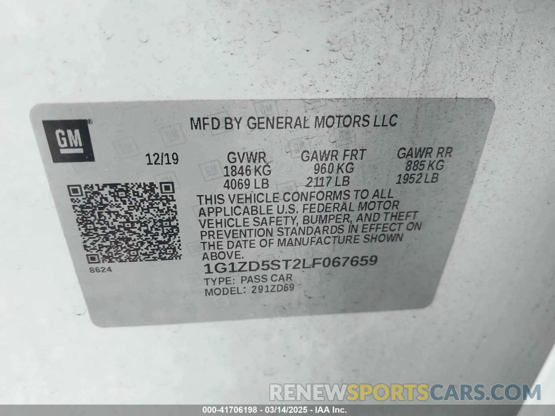 9 fotografías del automóvil dañado 1G1ZD5ST2LF067659 CHEVROLET MALIBU 2020