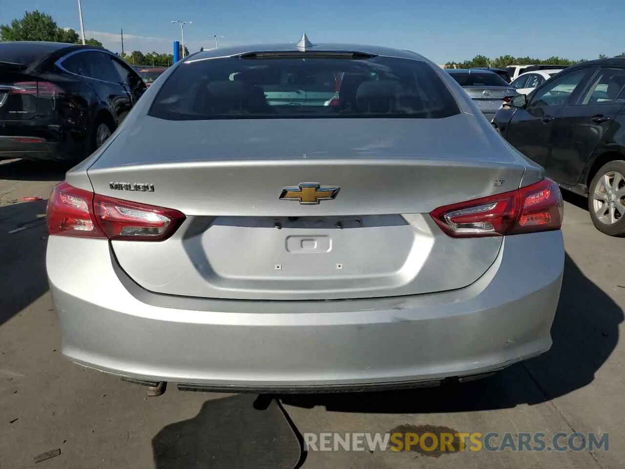 6 fotografías del automóvil dañado 1G1ZD5ST2LF075003 CHEVROLET MALIBU 2020