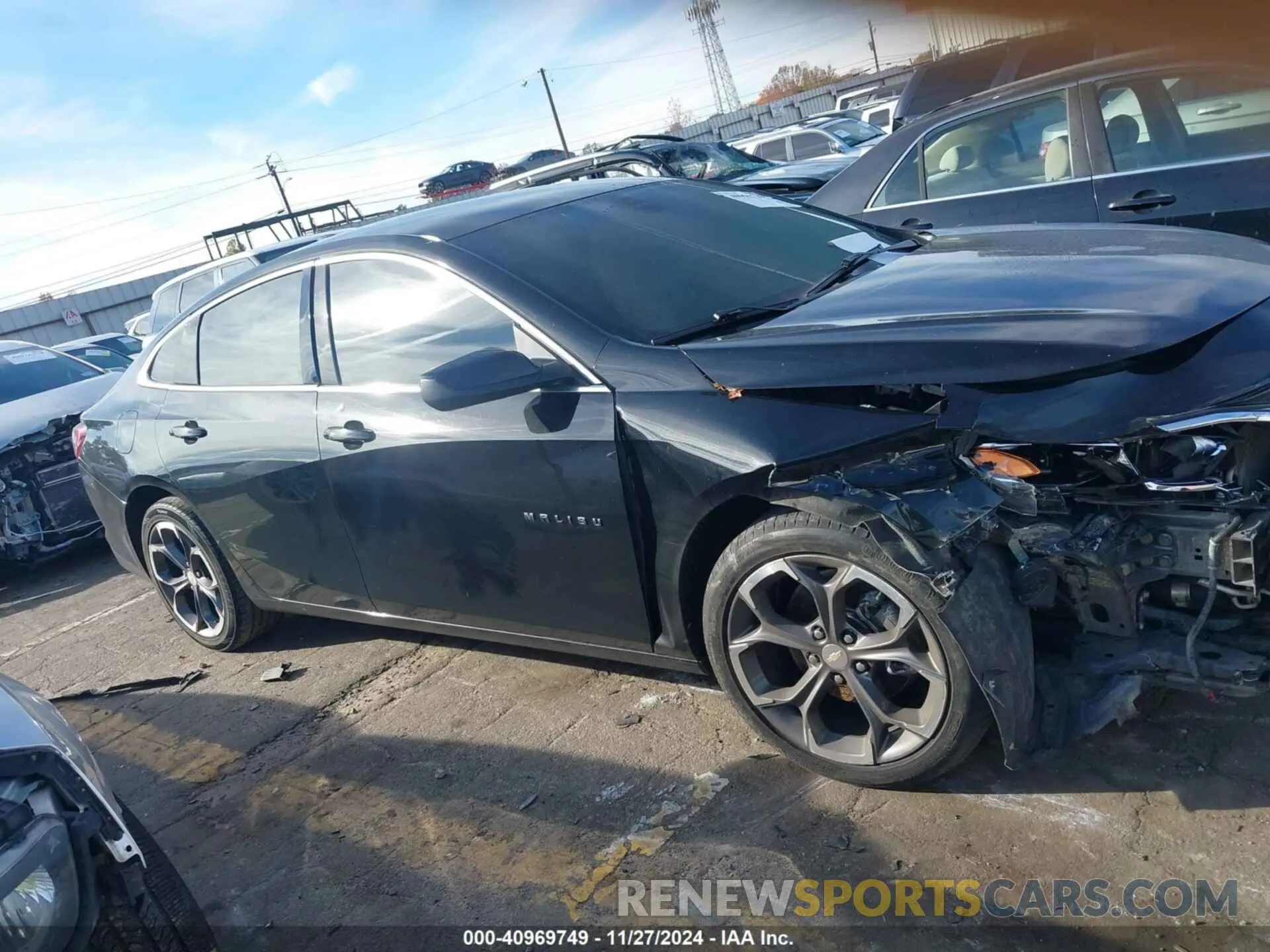 13 fotografías del automóvil dañado 1G1ZD5ST2LF102779 CHEVROLET MALIBU 2020