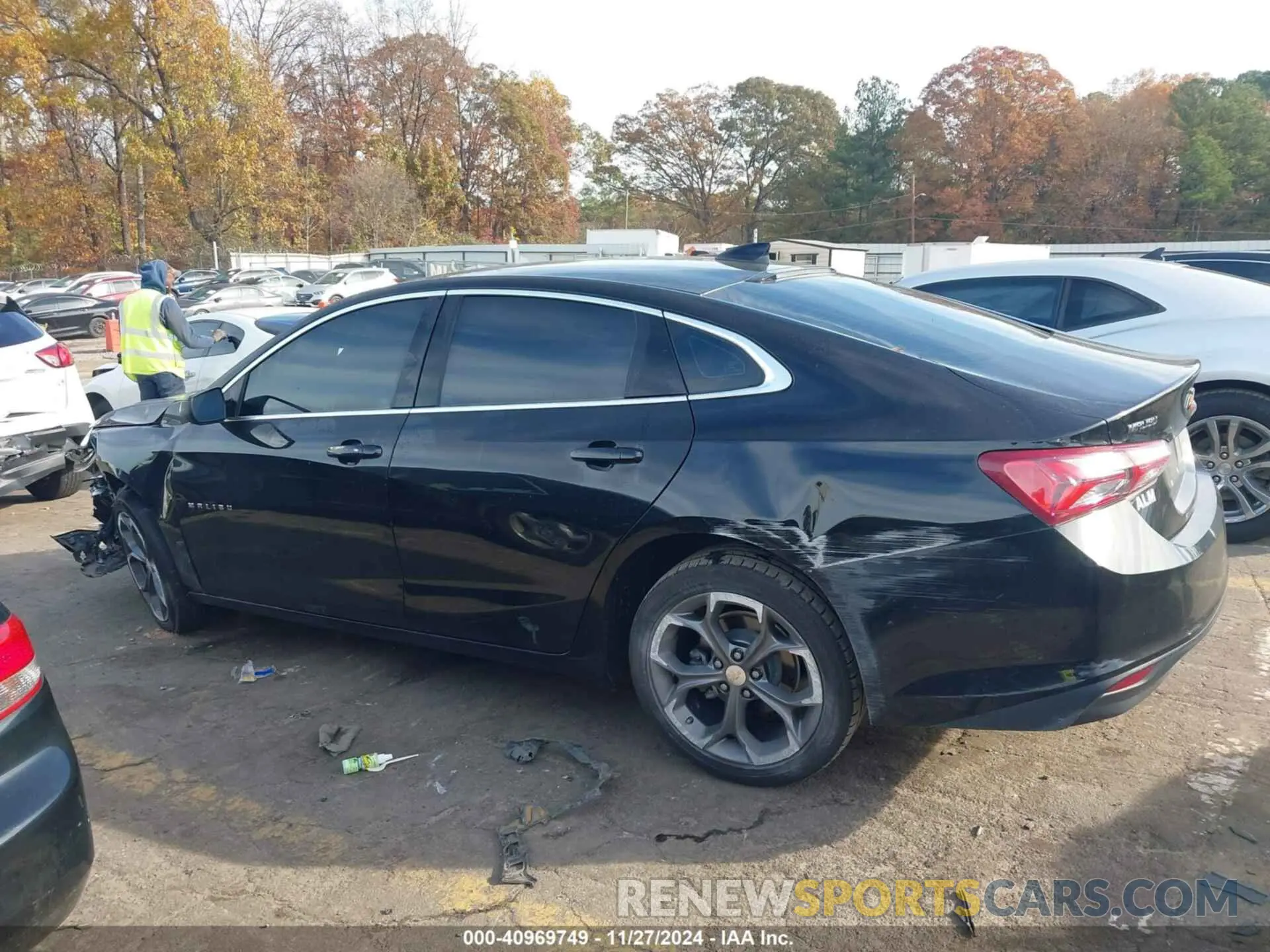 14 fotografías del automóvil dañado 1G1ZD5ST2LF102779 CHEVROLET MALIBU 2020