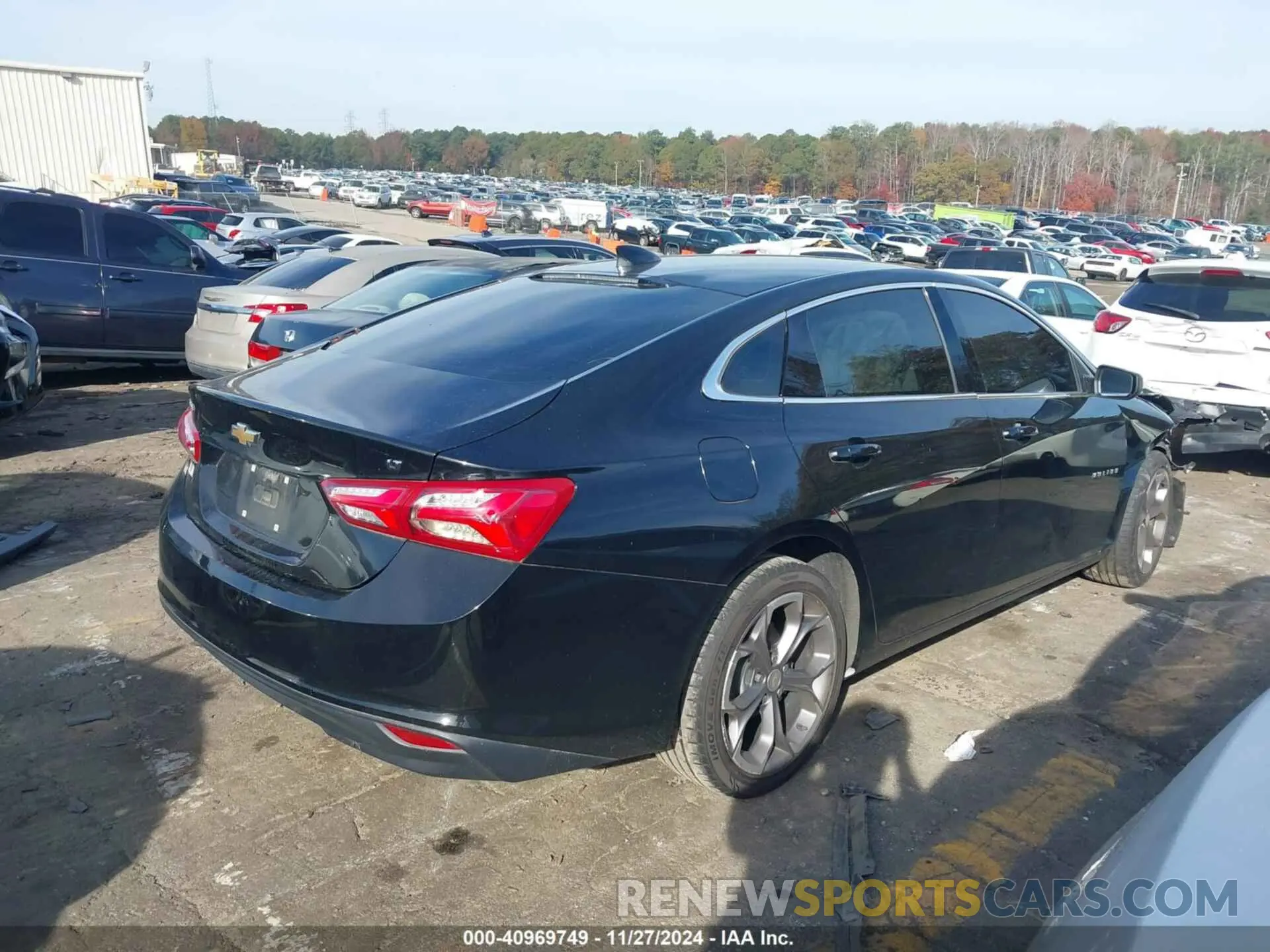 4 fotografías del automóvil dañado 1G1ZD5ST2LF102779 CHEVROLET MALIBU 2020