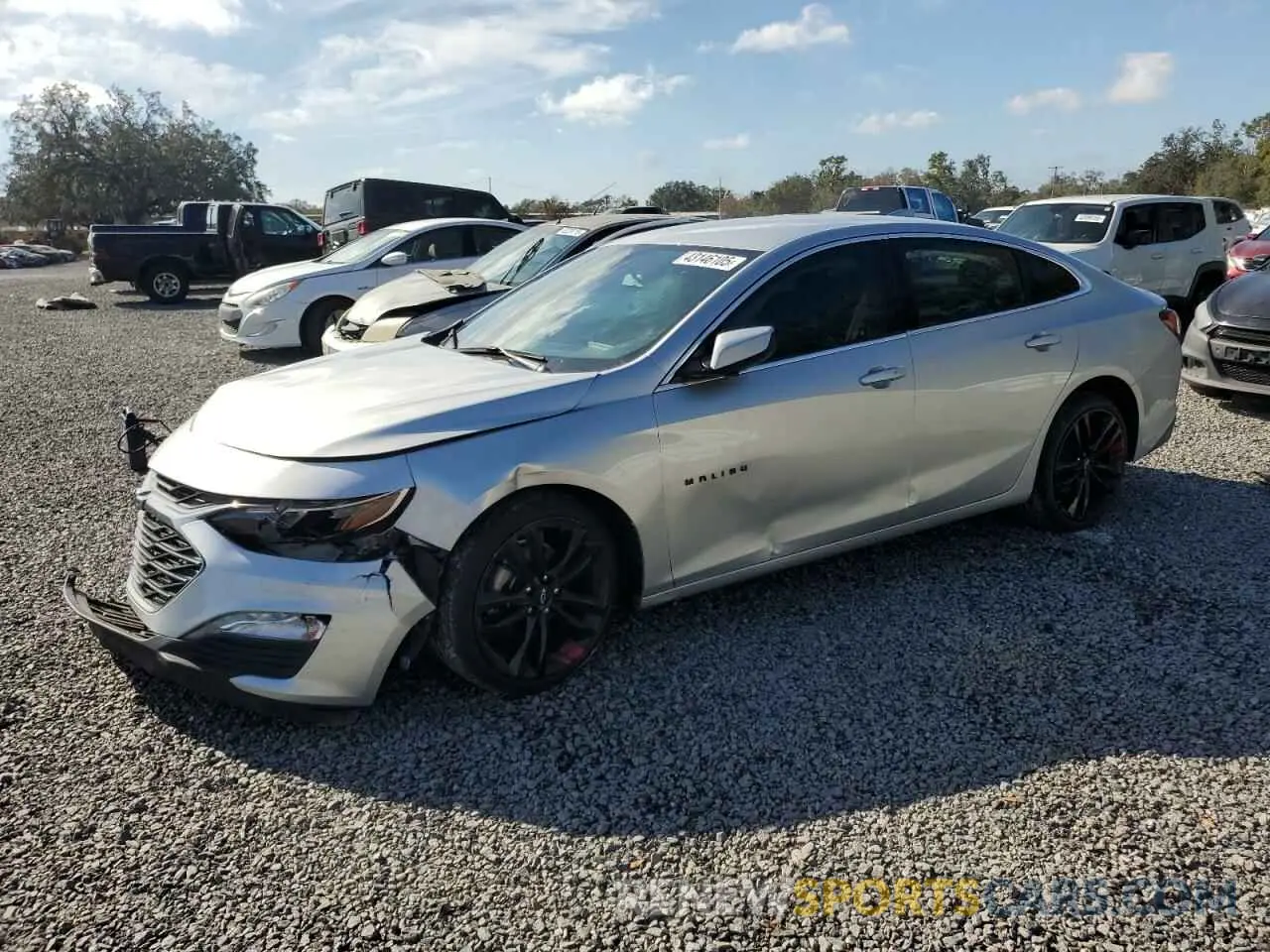 1 fotografías del automóvil dañado 1G1ZD5ST2LF155188 CHEVROLET MALIBU 2020