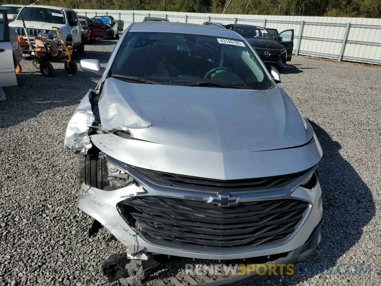 5 fotografías del automóvil dañado 1G1ZD5ST2LF155188 CHEVROLET MALIBU 2020