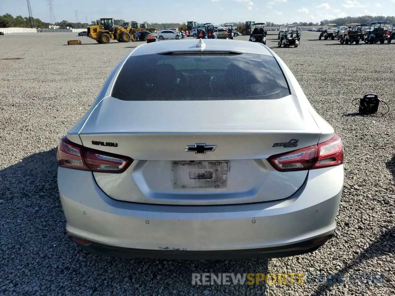 6 fotografías del automóvil dañado 1G1ZD5ST2LF155188 CHEVROLET MALIBU 2020