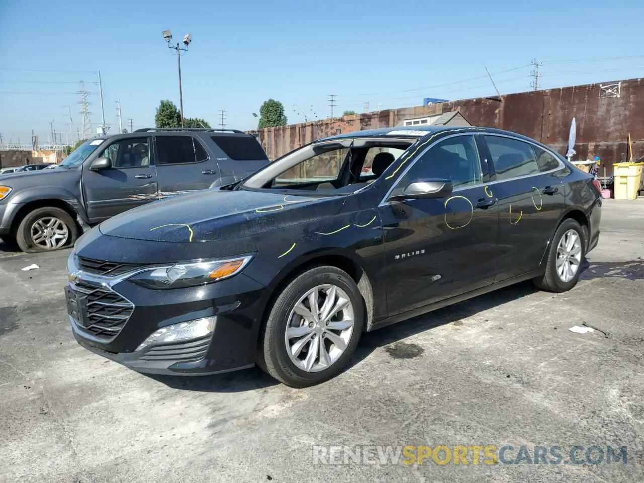1 fotografías del automóvil dañado 1G1ZD5ST3LF011259 CHEVROLET MALIBU 2020