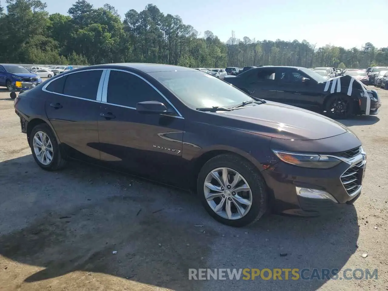 4 fotografías del automóvil dañado 1G1ZD5ST3LF029373 CHEVROLET MALIBU 2020