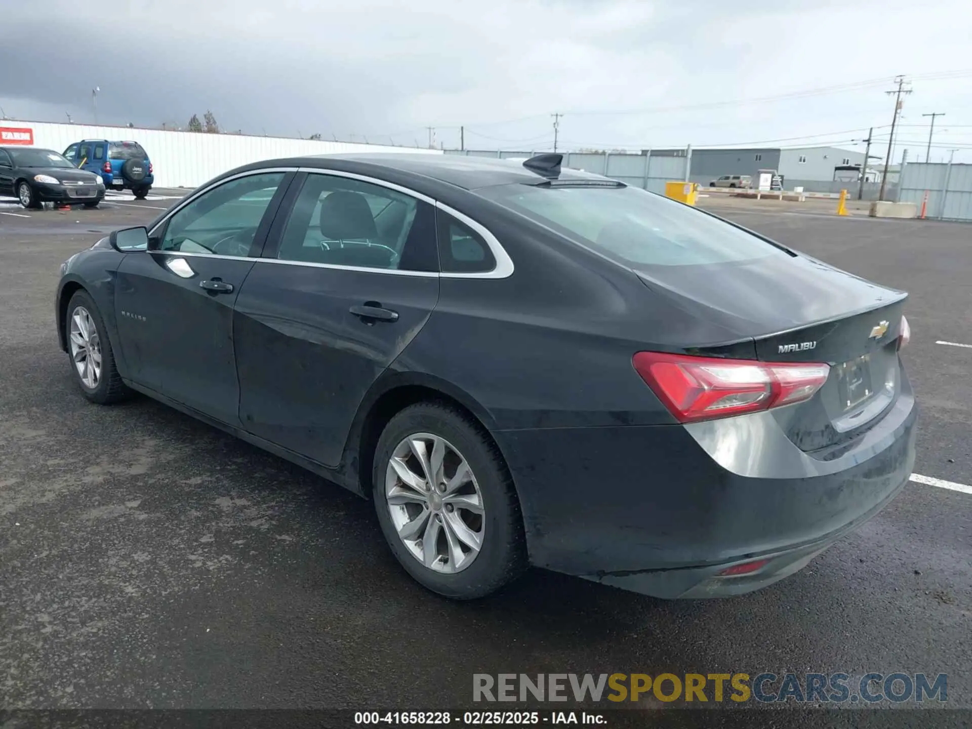3 fotografías del automóvil dañado 1G1ZD5ST3LF034993 CHEVROLET MALIBU 2020