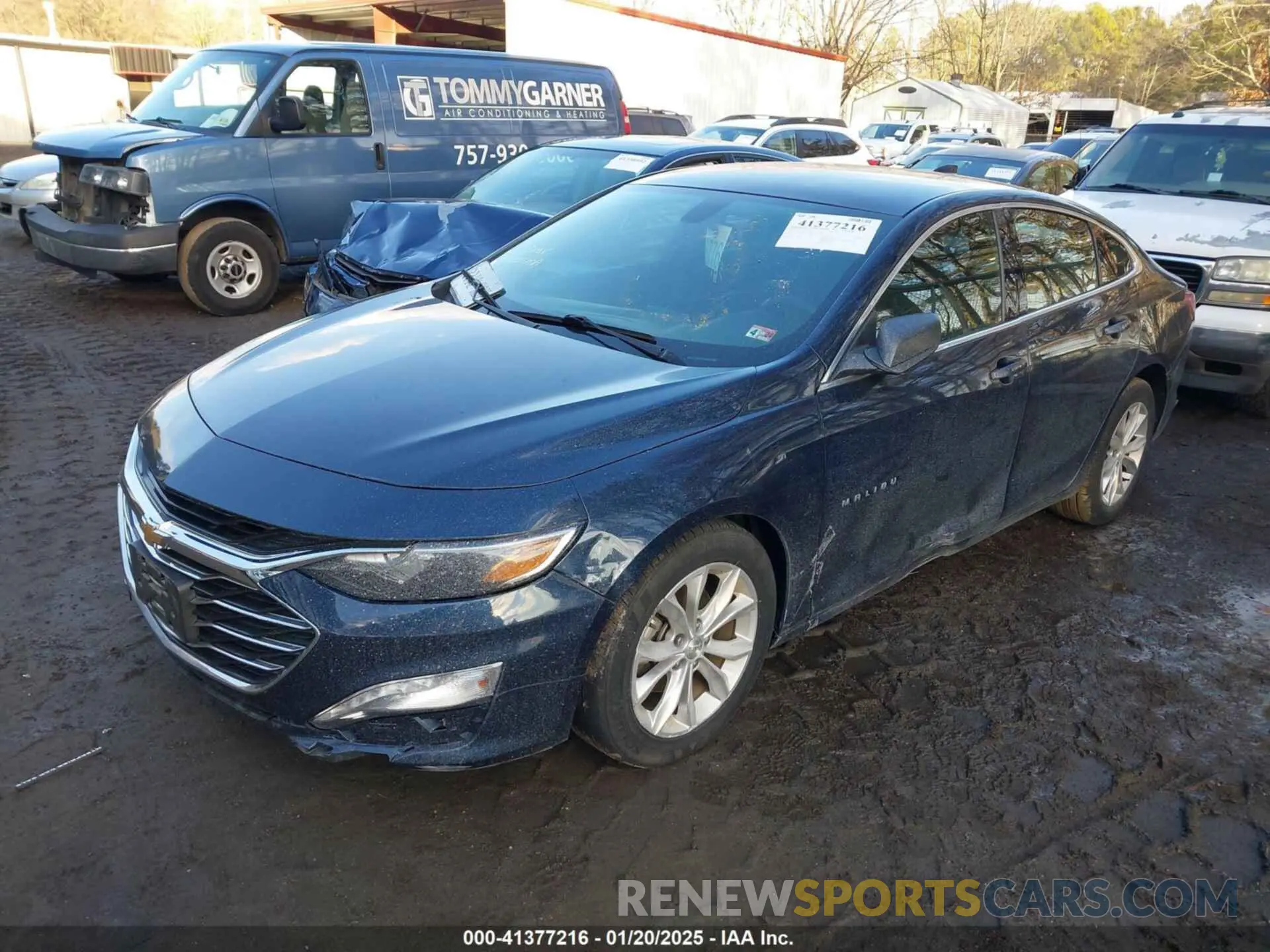 2 fotografías del automóvil dañado 1G1ZD5ST3LF035965 CHEVROLET MALIBU 2020