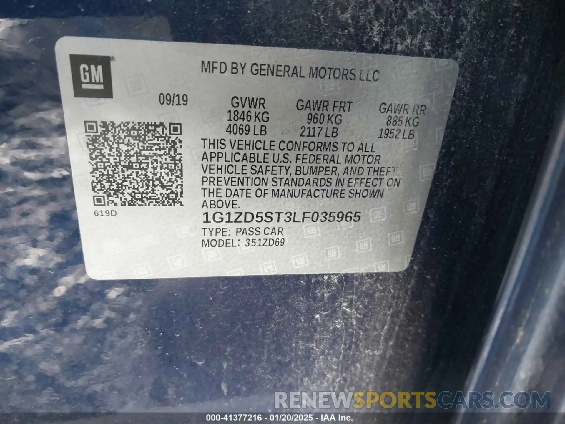 9 fotografías del automóvil dañado 1G1ZD5ST3LF035965 CHEVROLET MALIBU 2020