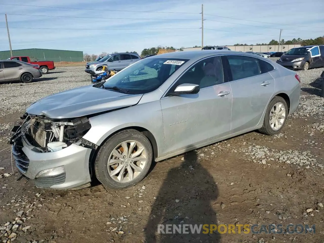 1 fotografías del automóvil dañado 1G1ZD5ST3LF040891 CHEVROLET MALIBU 2020