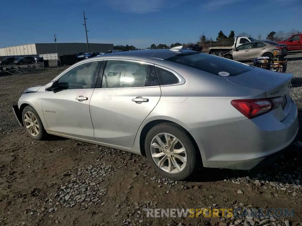 2 fotografías del automóvil dañado 1G1ZD5ST3LF040891 CHEVROLET MALIBU 2020