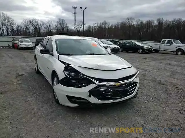 10 fotografías del automóvil dañado 1G1ZD5ST3LF062681 CHEVROLET MALIBU 2020