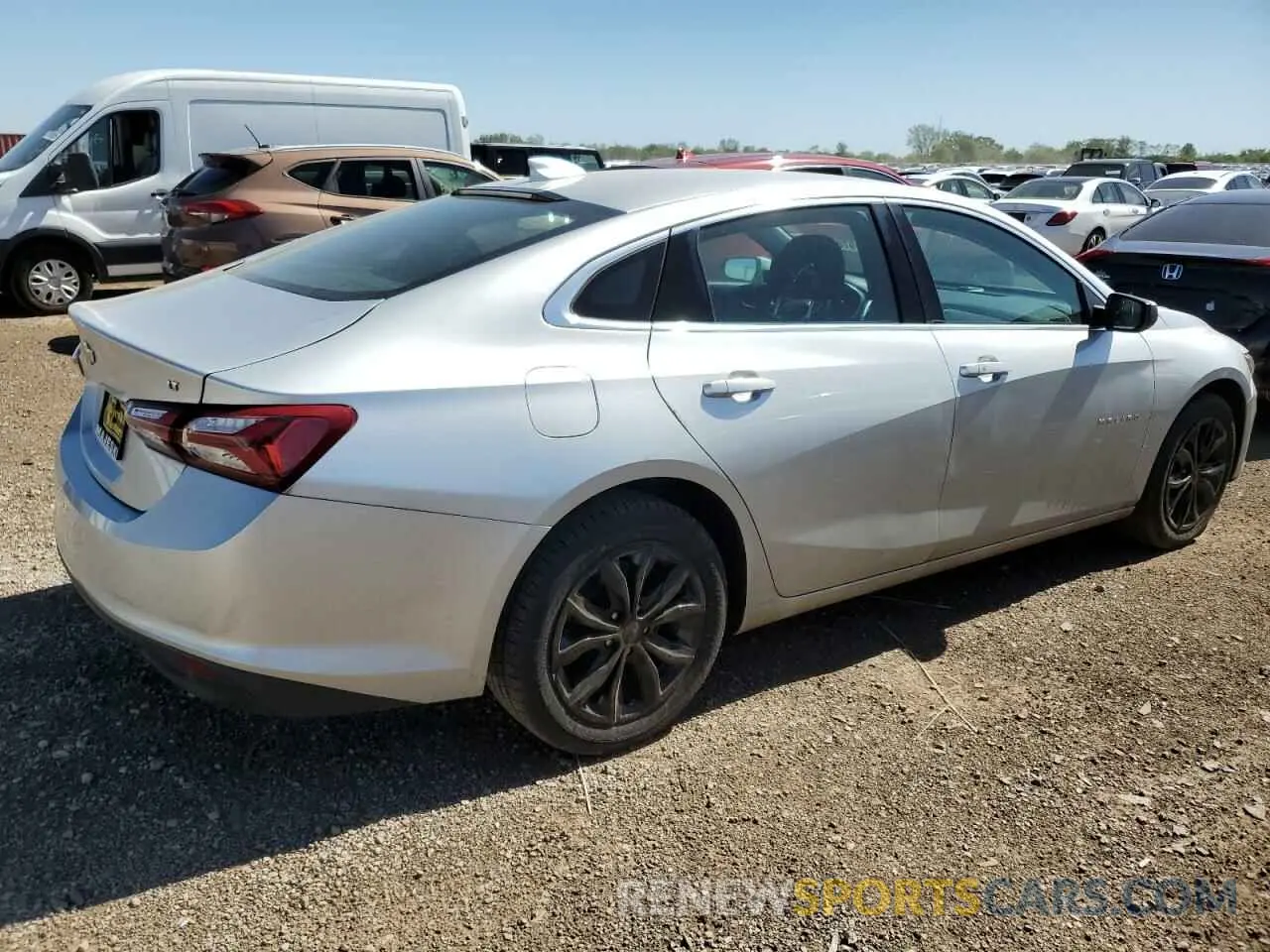 3 fotografías del automóvil dañado 1G1ZD5ST3LF066746 CHEVROLET MALIBU 2020