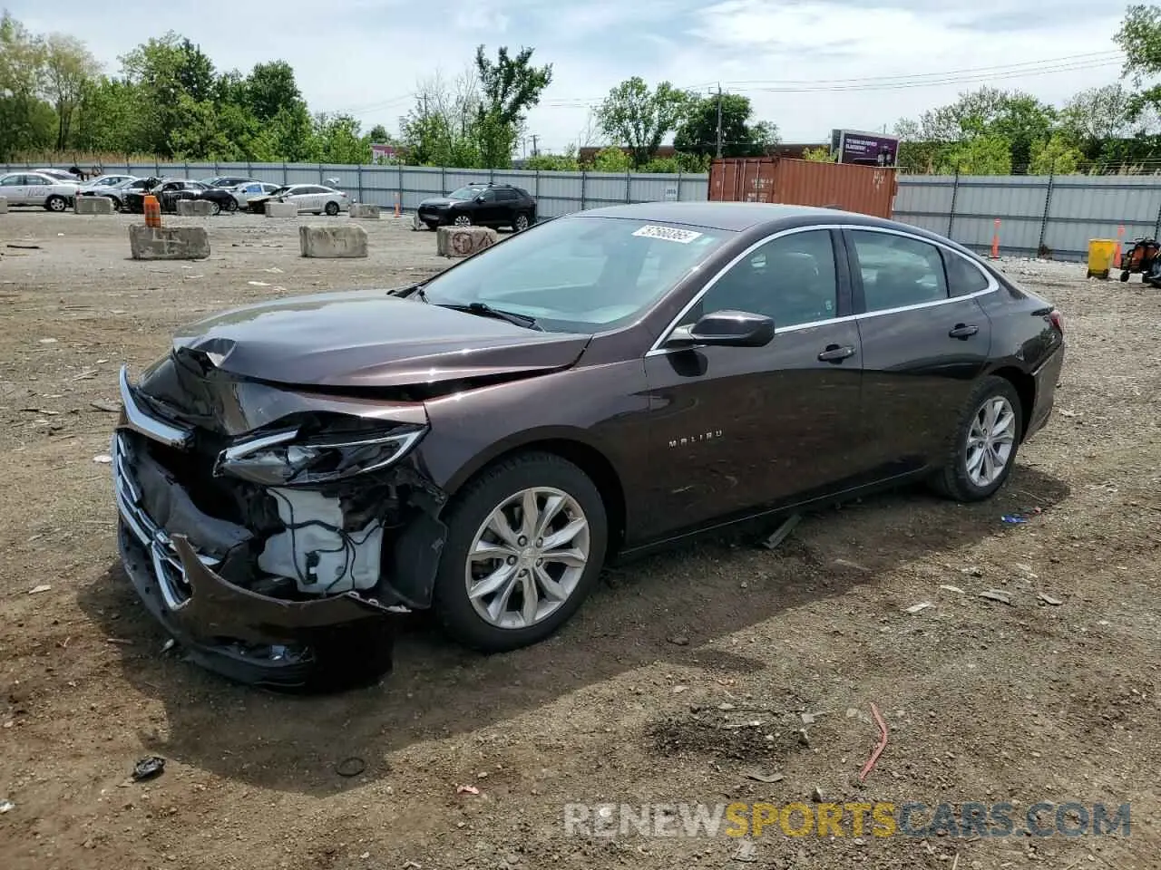 1 fotografías del automóvil dañado 1G1ZD5ST3LF073745 CHEVROLET MALIBU 2020