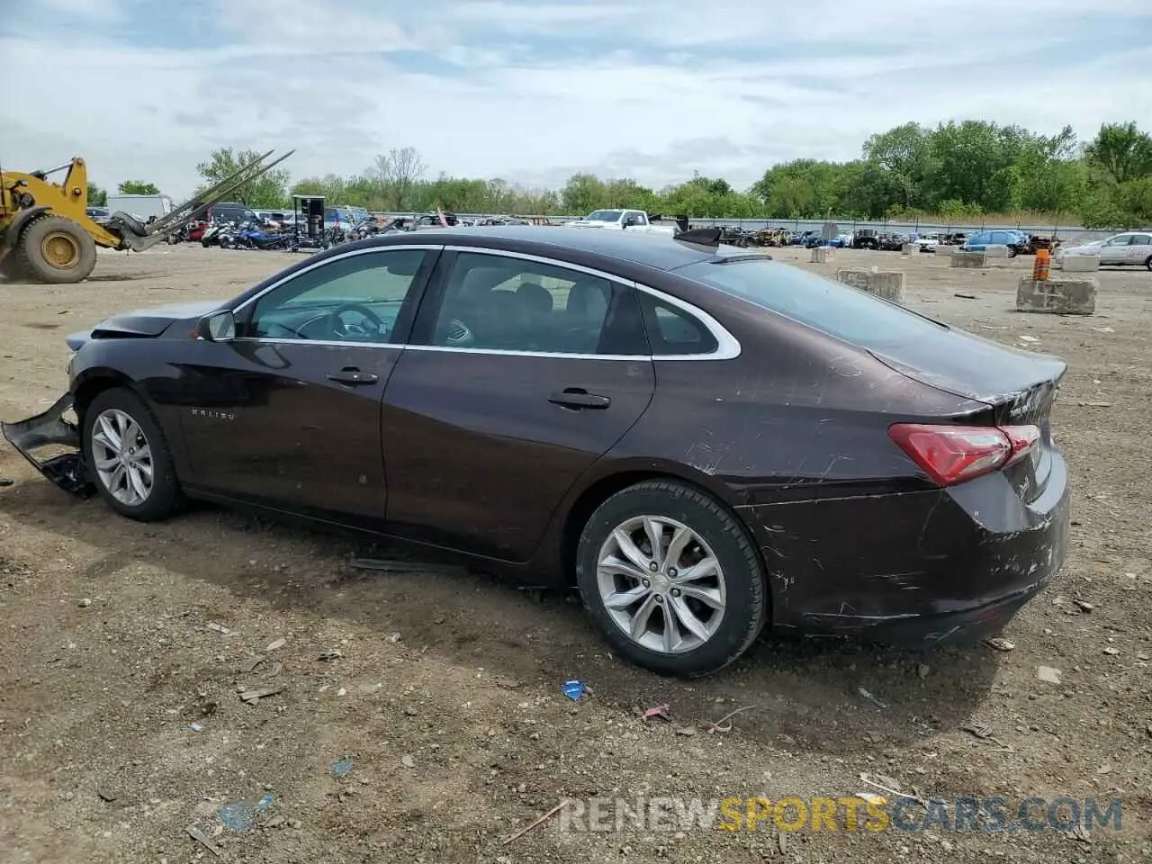 2 fotografías del automóvil dañado 1G1ZD5ST3LF073745 CHEVROLET MALIBU 2020