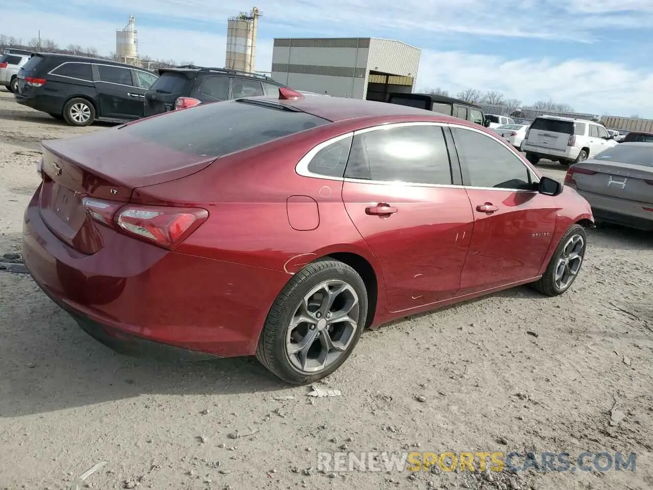 3 fotografías del automóvil dañado 1G1ZD5ST3LF116206 CHEVROLET MALIBU 2020