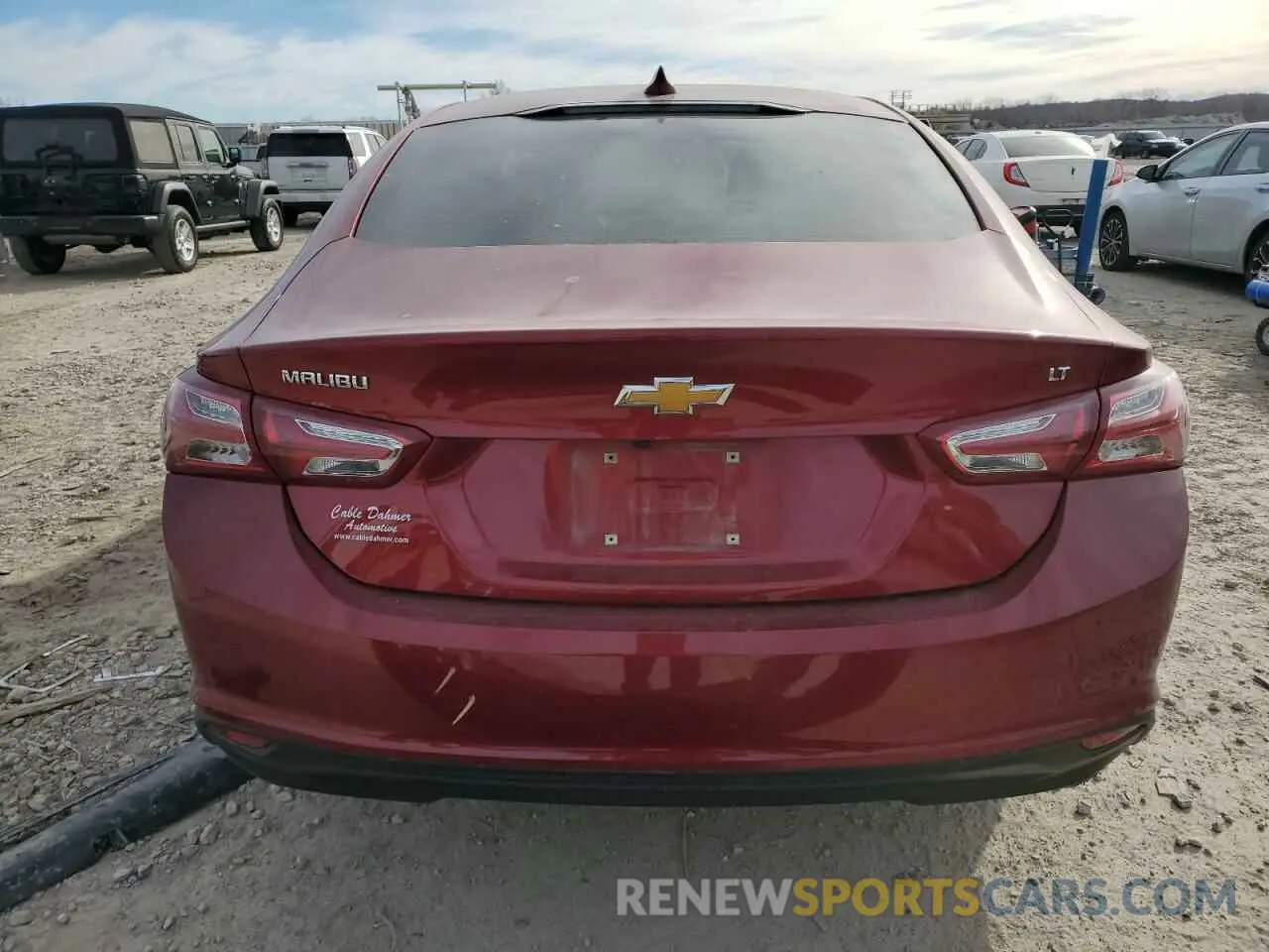 6 fotografías del automóvil dañado 1G1ZD5ST3LF116206 CHEVROLET MALIBU 2020
