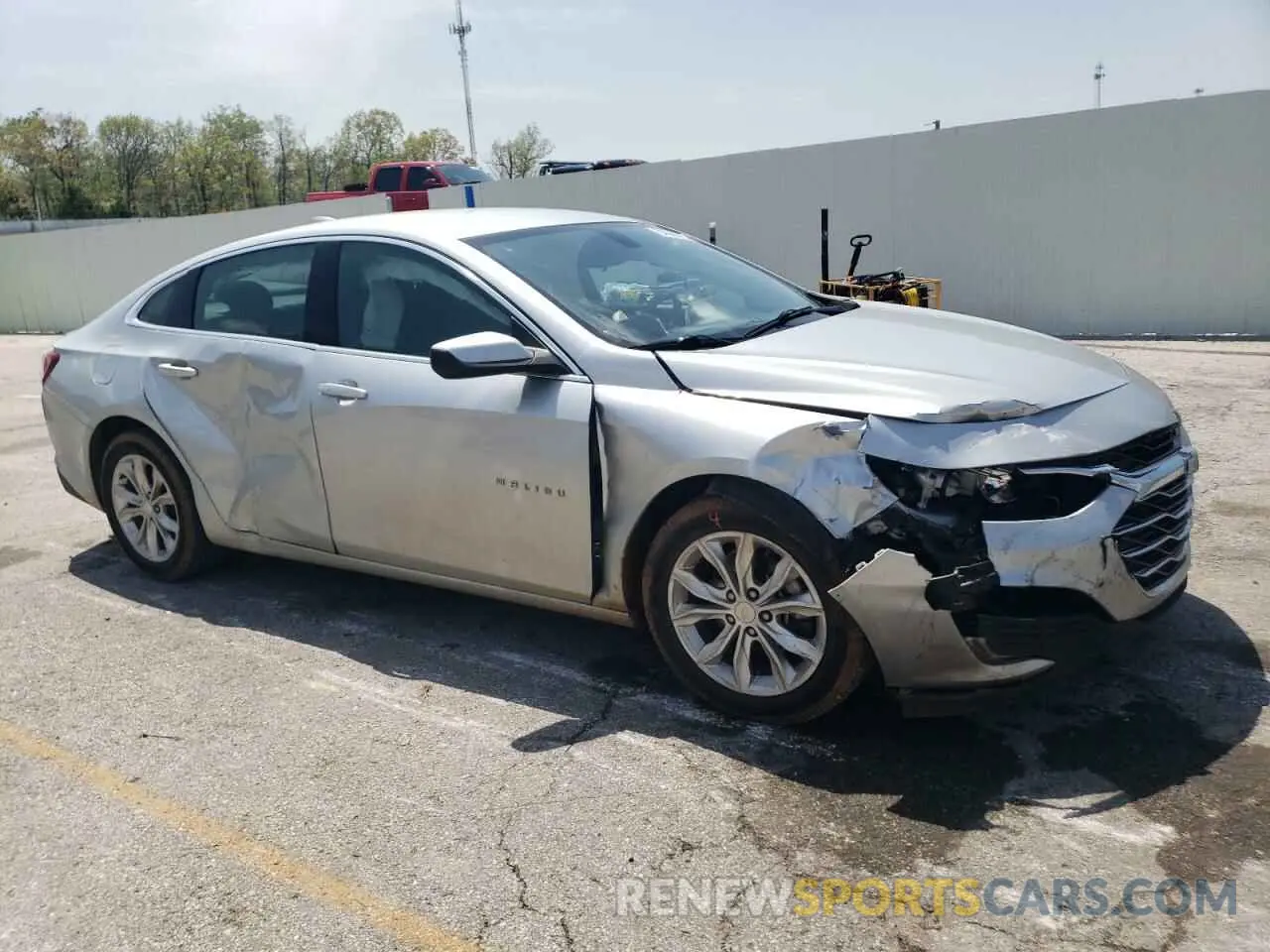 4 fotografías del automóvil dañado 1G1ZD5ST3LF122300 CHEVROLET MALIBU 2020
