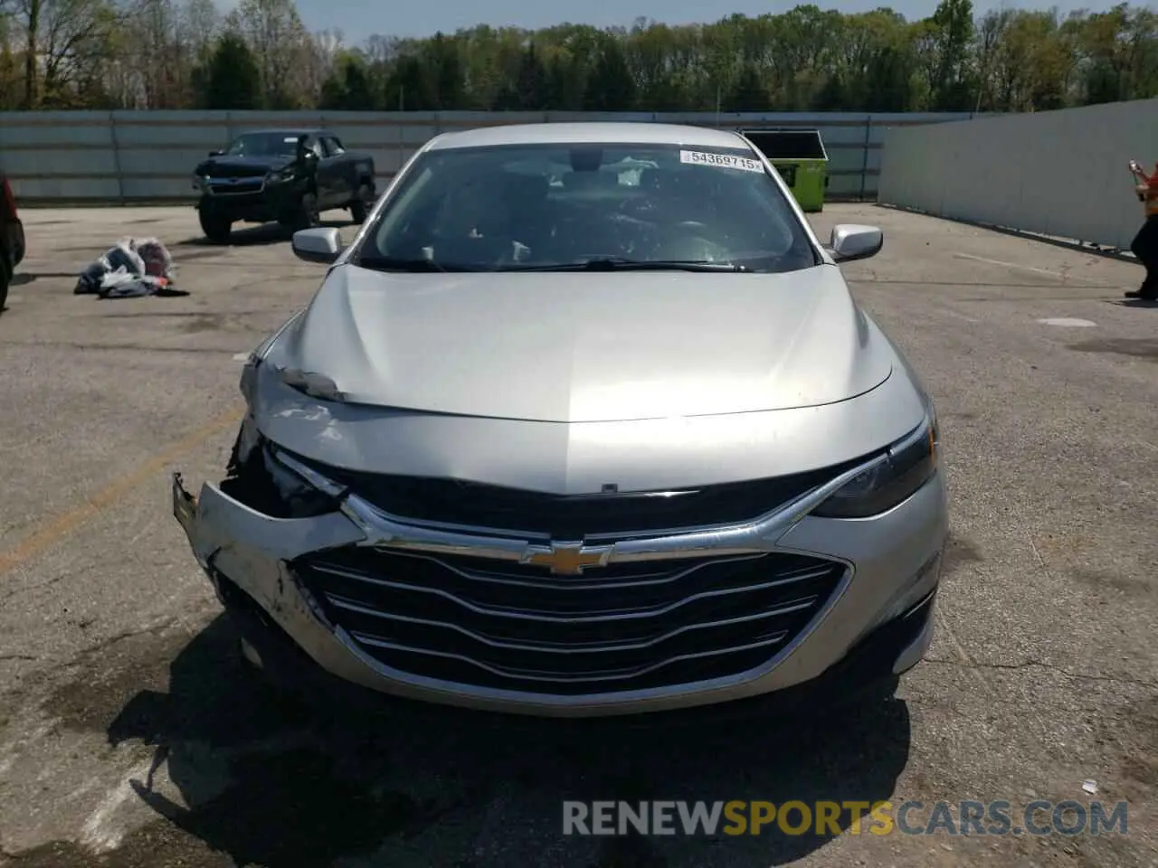 5 fotografías del automóvil dañado 1G1ZD5ST3LF122300 CHEVROLET MALIBU 2020