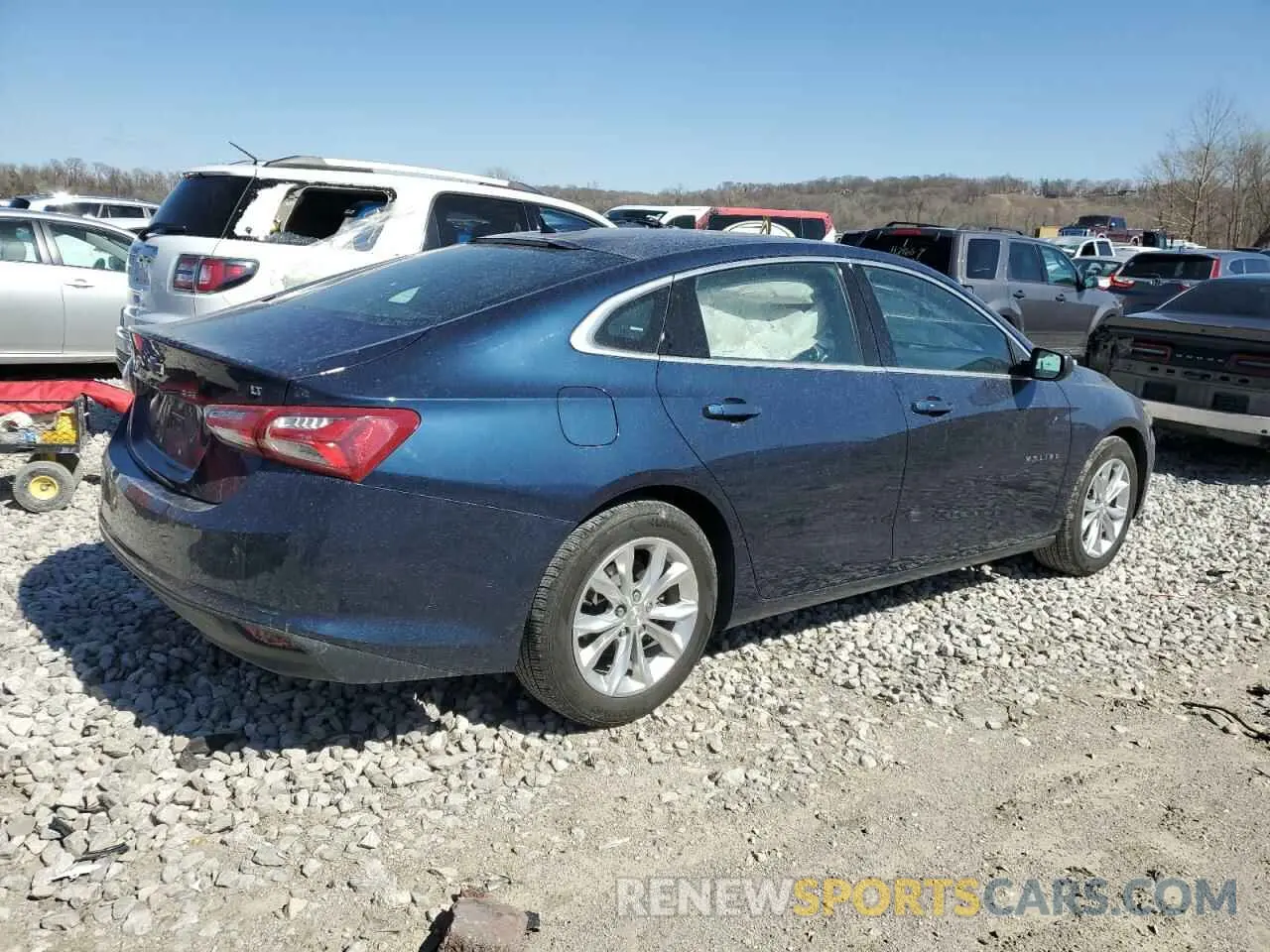 3 fotografías del automóvil dañado 1G1ZD5ST4LF018916 CHEVROLET MALIBU 2020