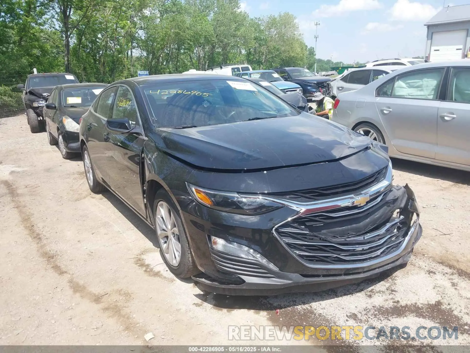 1 fotografías del automóvil dañado 1G1ZD5ST4LF031696 CHEVROLET MALIBU 2020