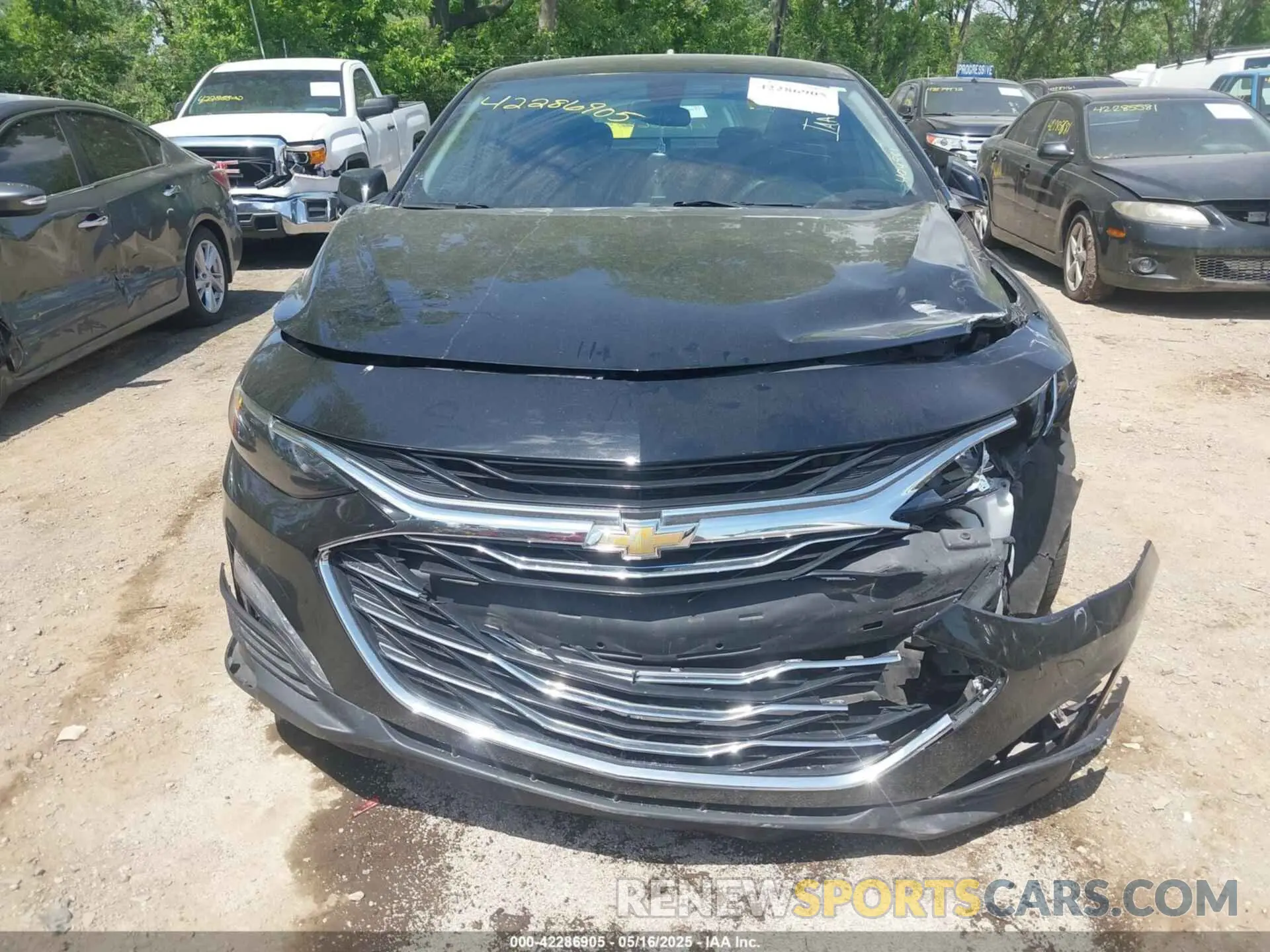 12 fotografías del automóvil dañado 1G1ZD5ST4LF031696 CHEVROLET MALIBU 2020
