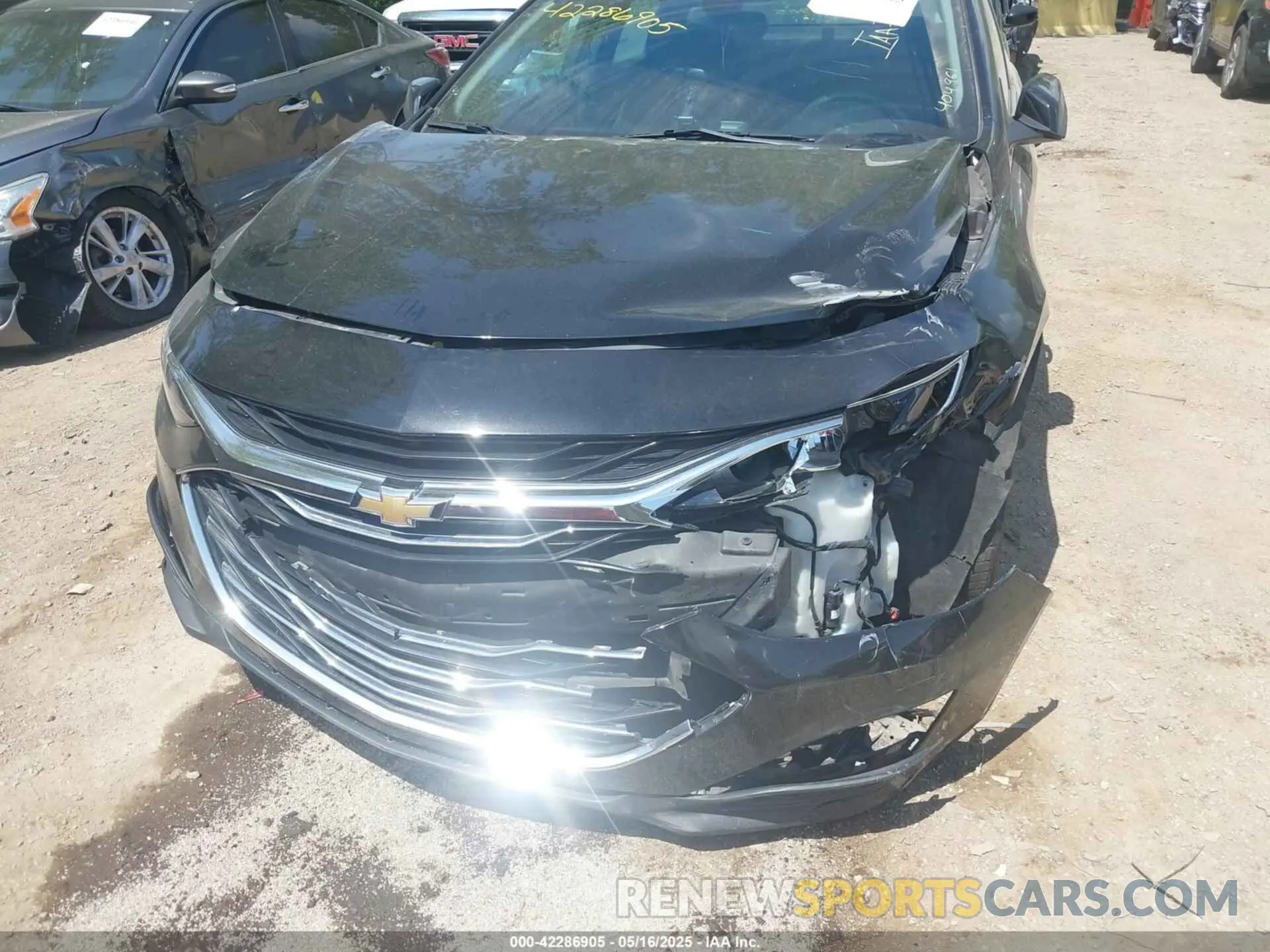 6 fotografías del automóvil dañado 1G1ZD5ST4LF031696 CHEVROLET MALIBU 2020