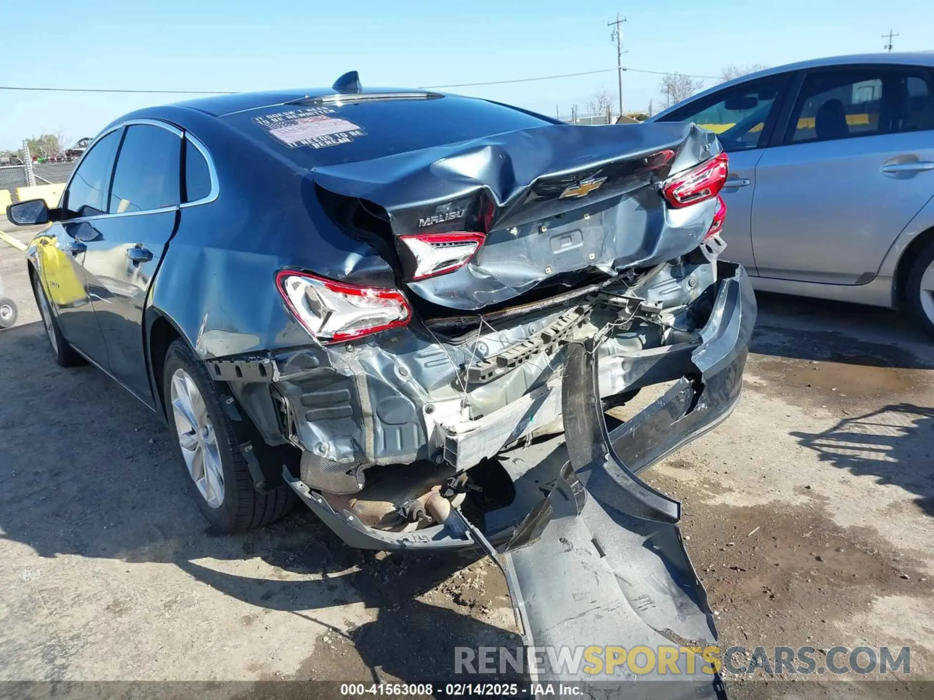 6 fotografías del automóvil dañado 1G1ZD5ST4LF035084 CHEVROLET MALIBU 2020