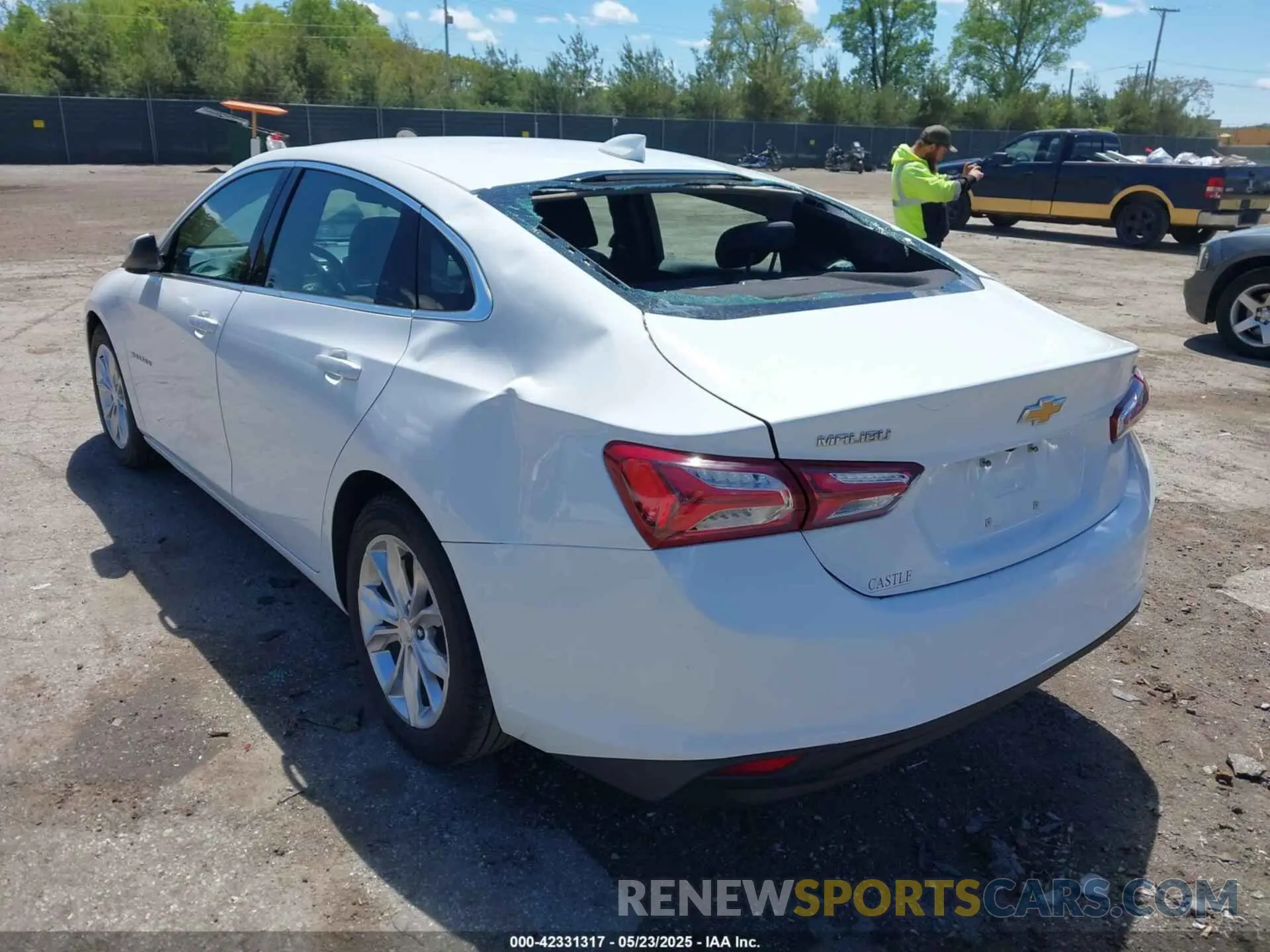6 fotografías del automóvil dañado 1G1ZD5ST4LF037112 CHEVROLET MALIBU 2020