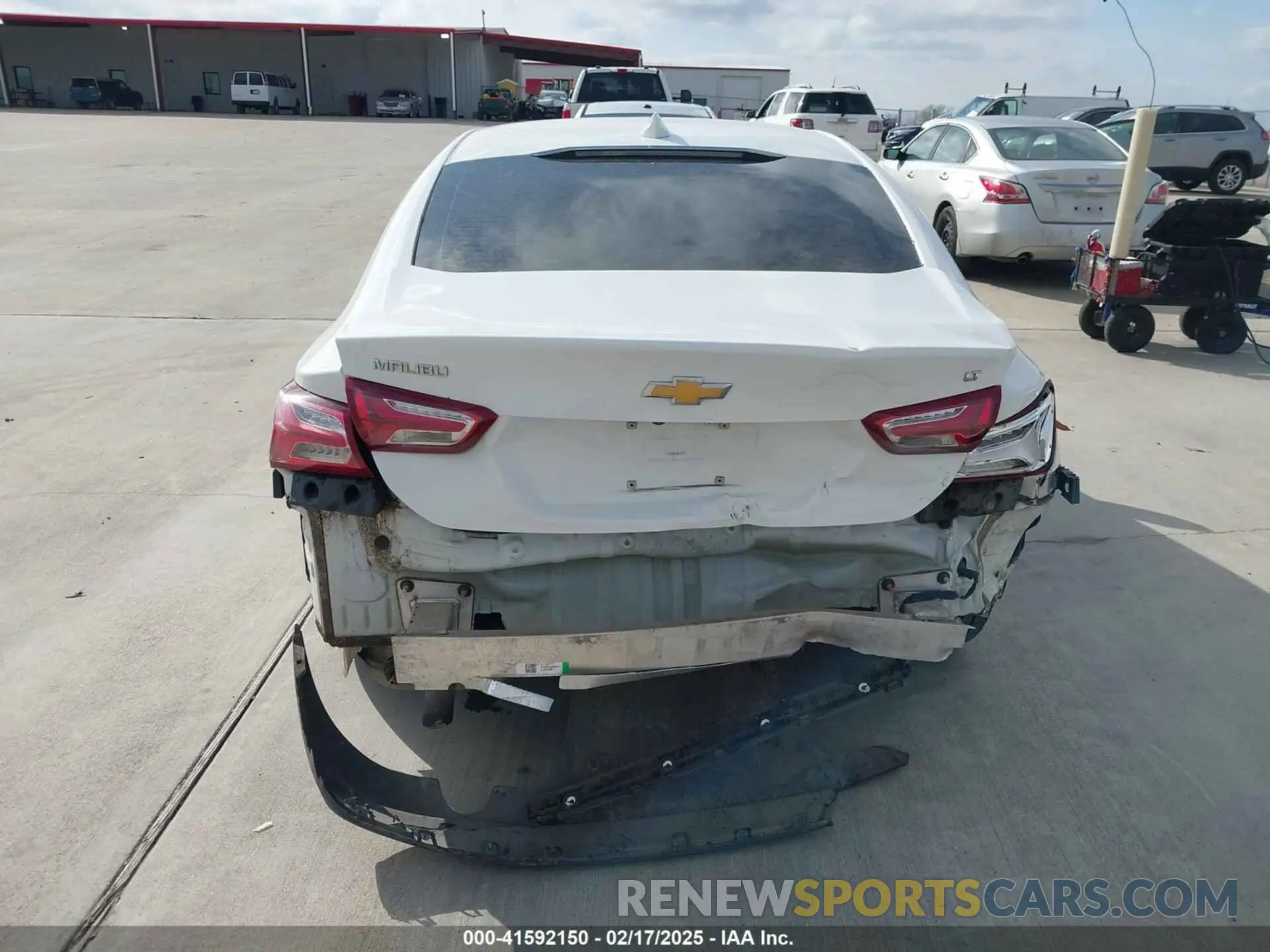16 fotografías del automóvil dañado 1G1ZD5ST4LF044724 CHEVROLET MALIBU 2020