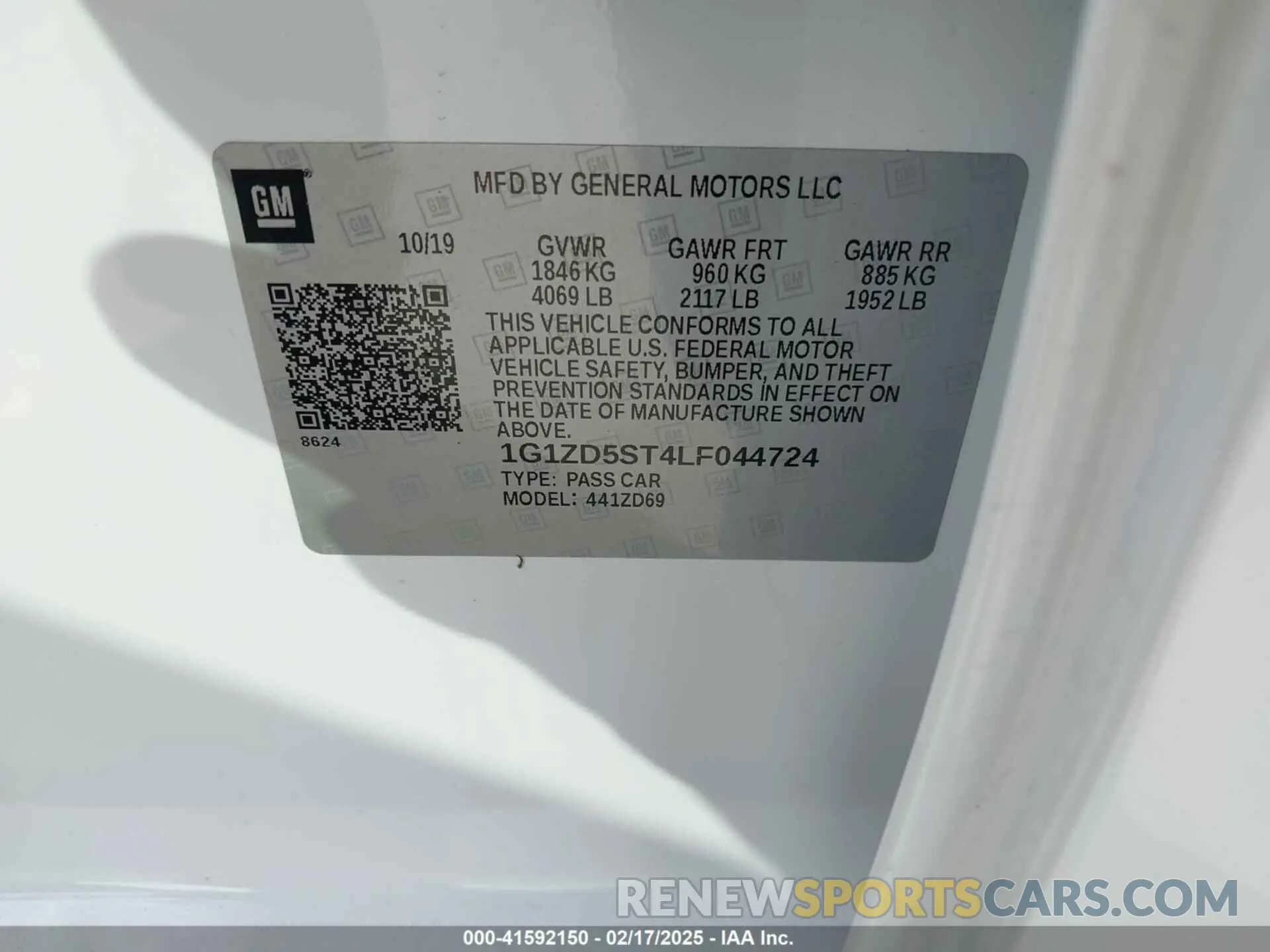 9 fotografías del automóvil dañado 1G1ZD5ST4LF044724 CHEVROLET MALIBU 2020