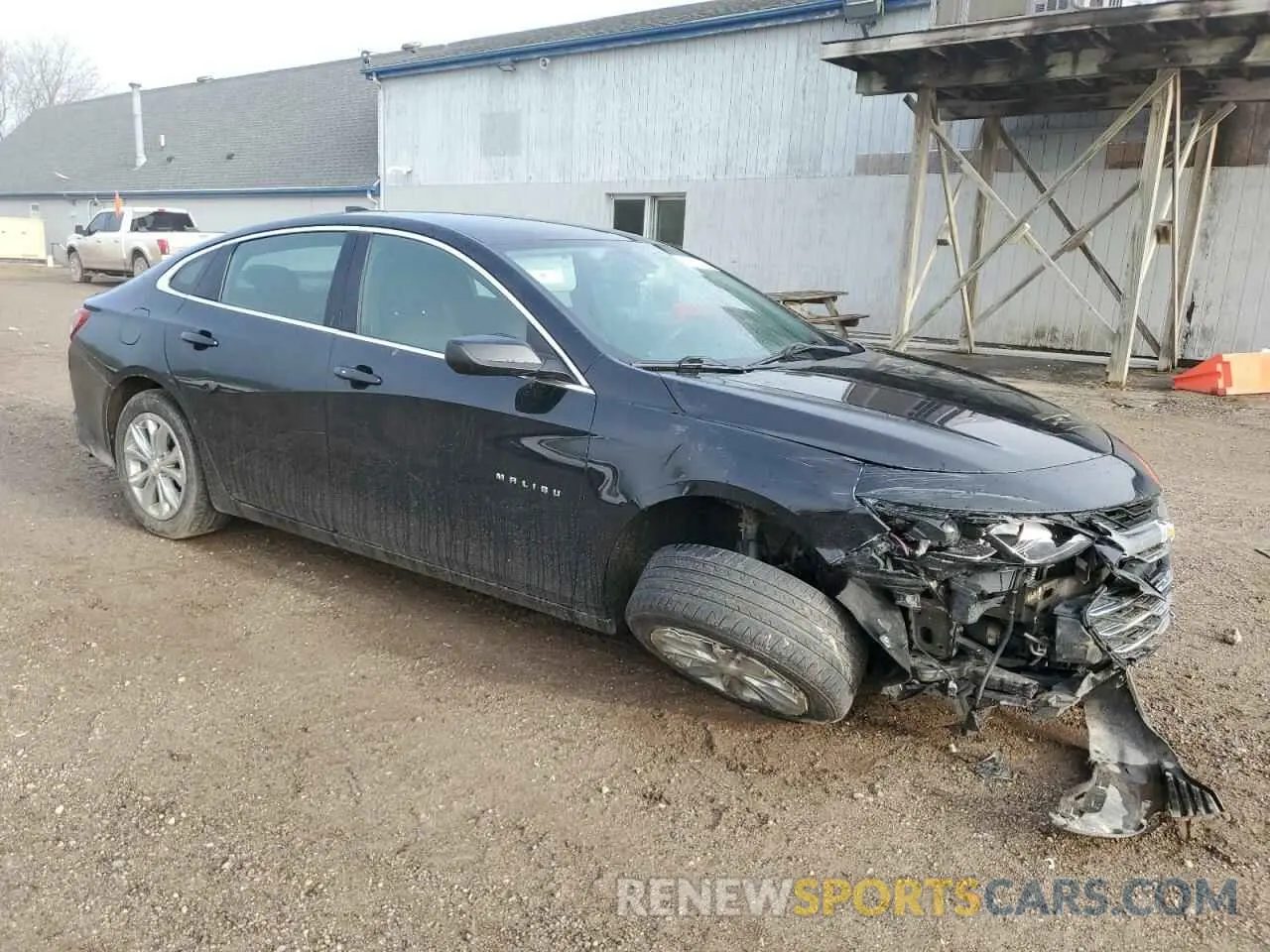4 fotografías del automóvil dañado 1G1ZD5ST4LF062608 CHEVROLET MALIBU 2020
