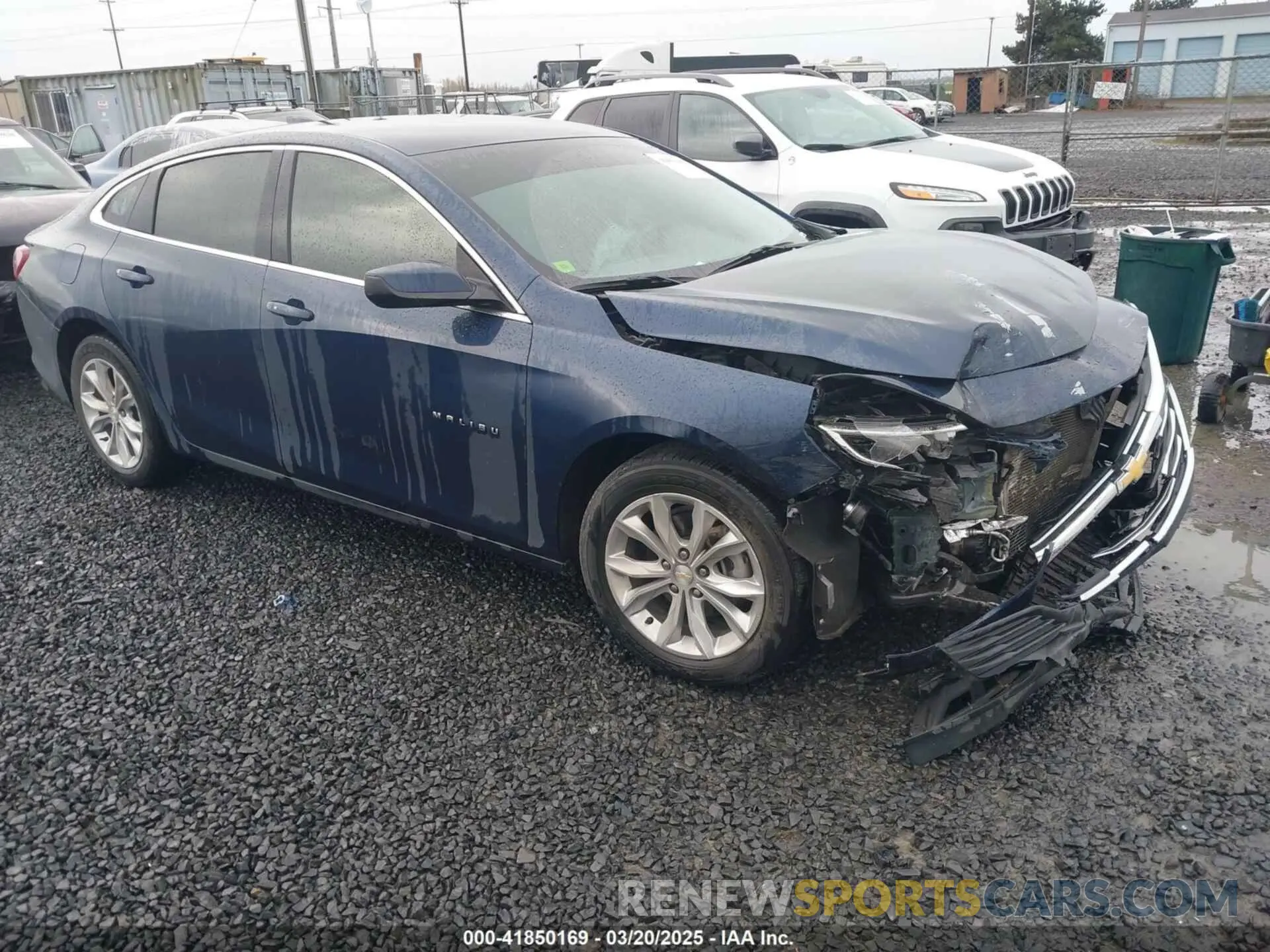 1 fotografías del automóvil dañado 1G1ZD5ST4LF079425 CHEVROLET MALIBU 2020