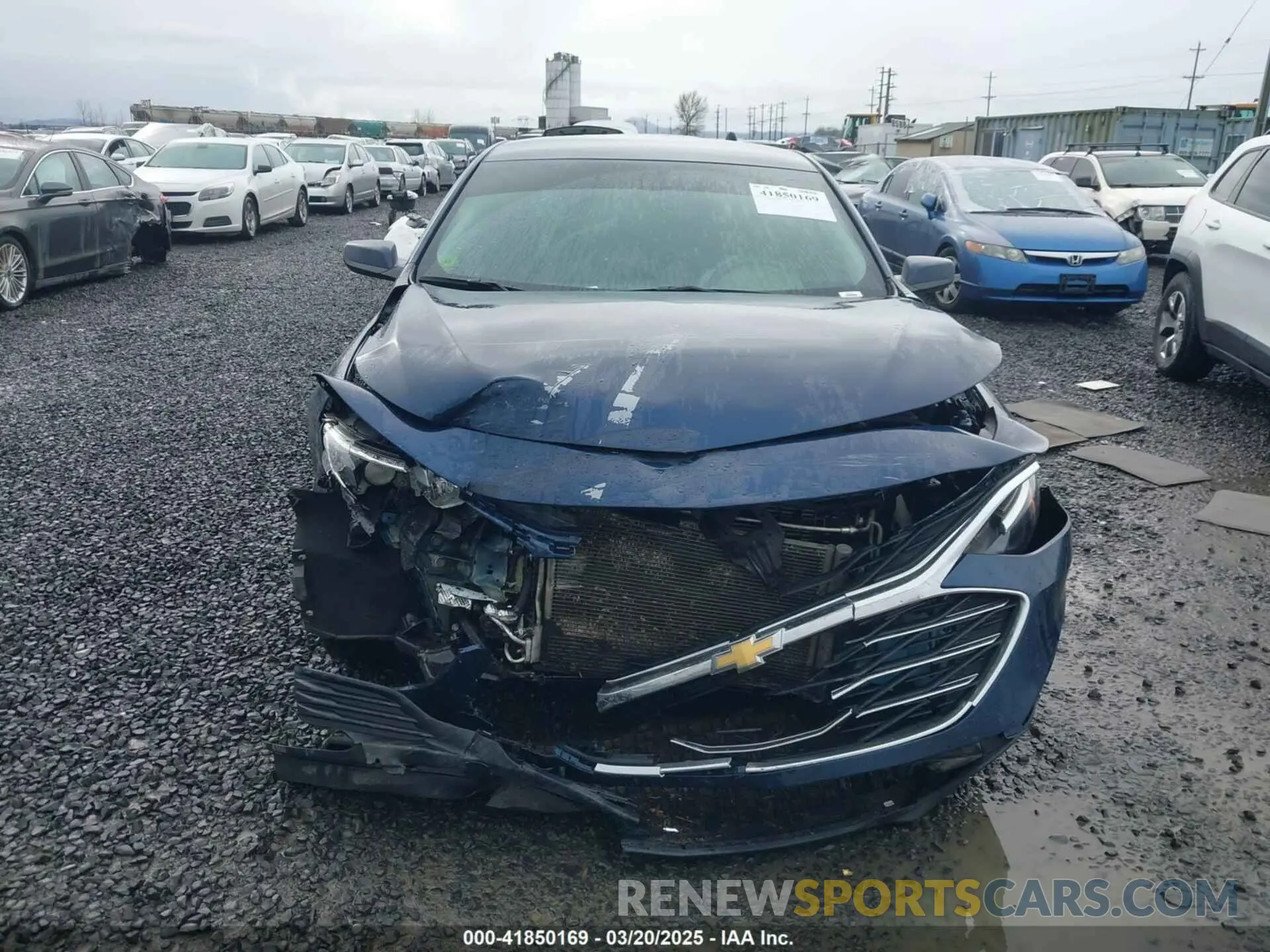 12 fotografías del automóvil dañado 1G1ZD5ST4LF079425 CHEVROLET MALIBU 2020