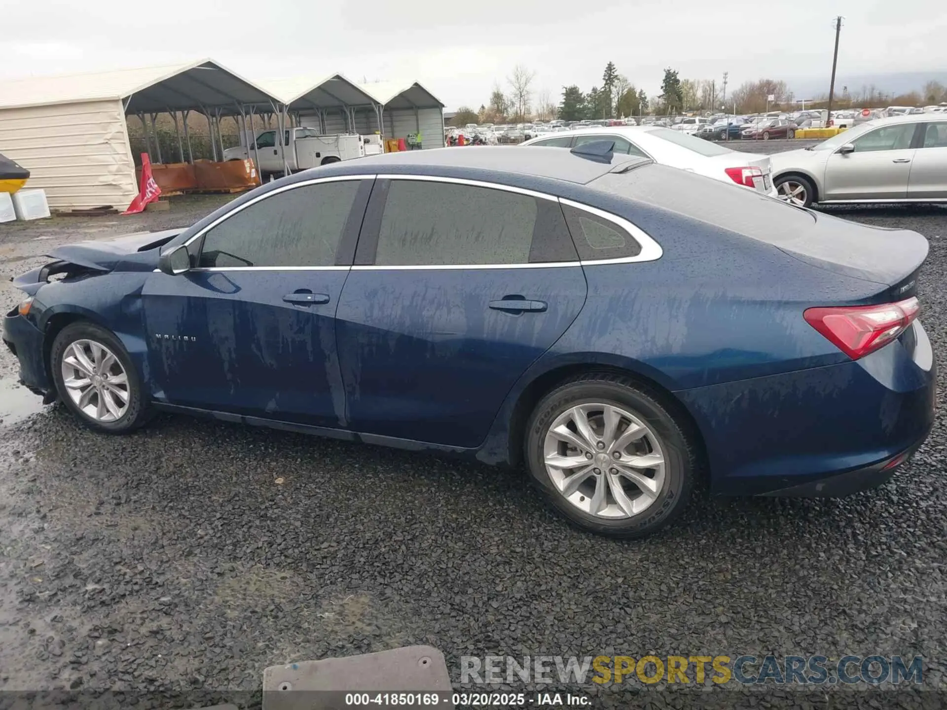 14 fotografías del automóvil dañado 1G1ZD5ST4LF079425 CHEVROLET MALIBU 2020