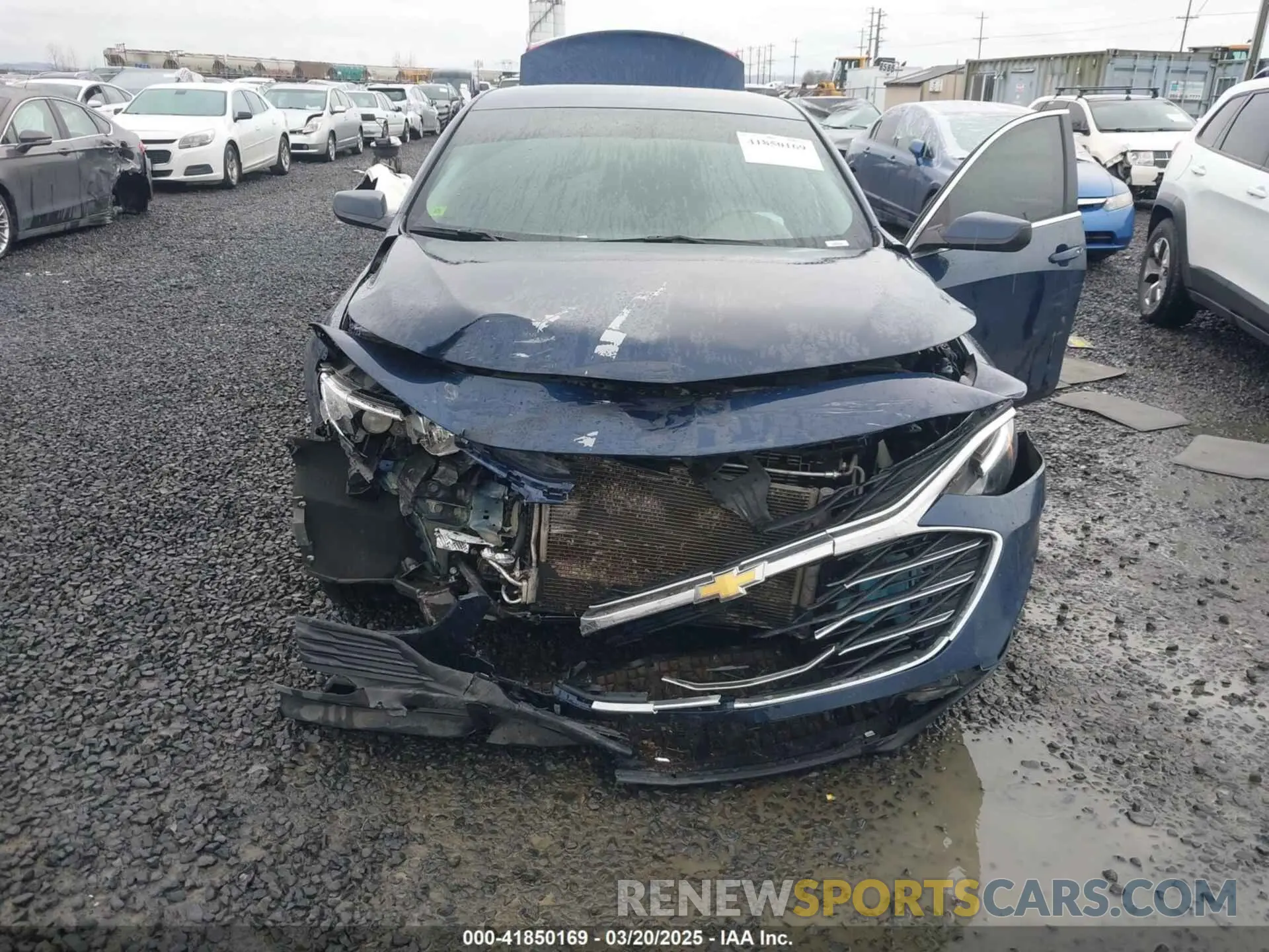 6 fotografías del automóvil dañado 1G1ZD5ST4LF079425 CHEVROLET MALIBU 2020